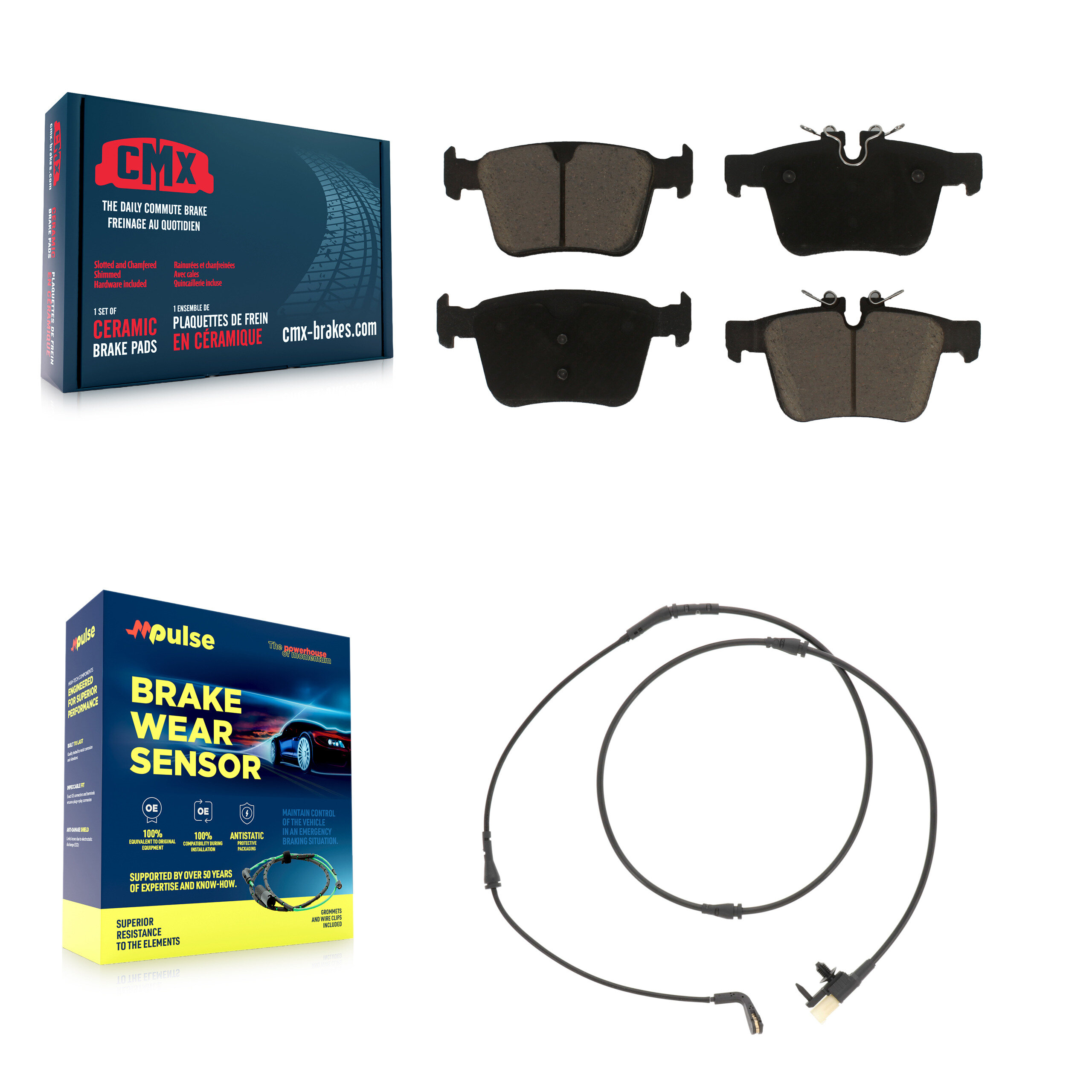 CMX - KCW-101395 - Rear Disc Brake Pad Kits