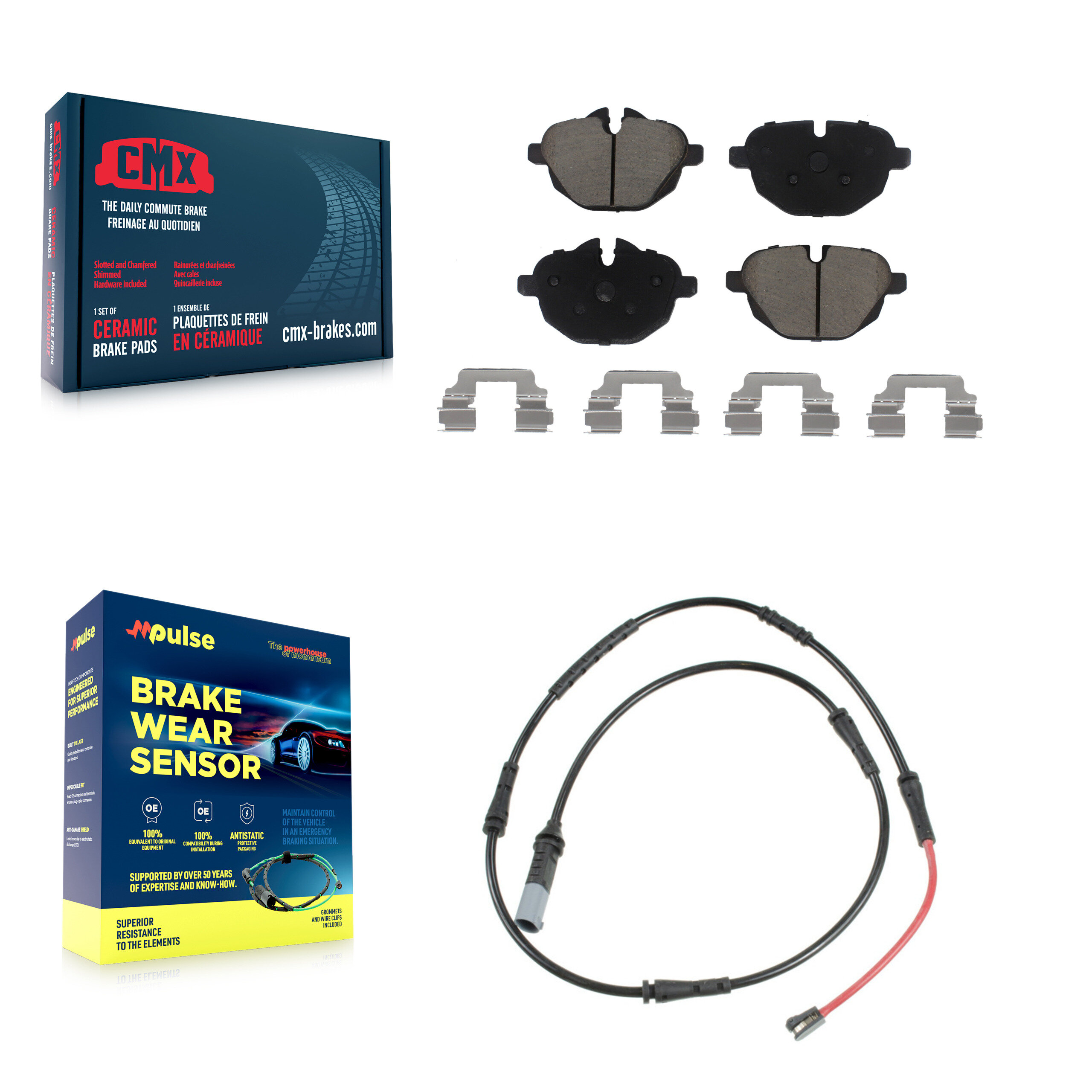 CMX - KCW-101399 - Rear Disc Brake Pad Kits