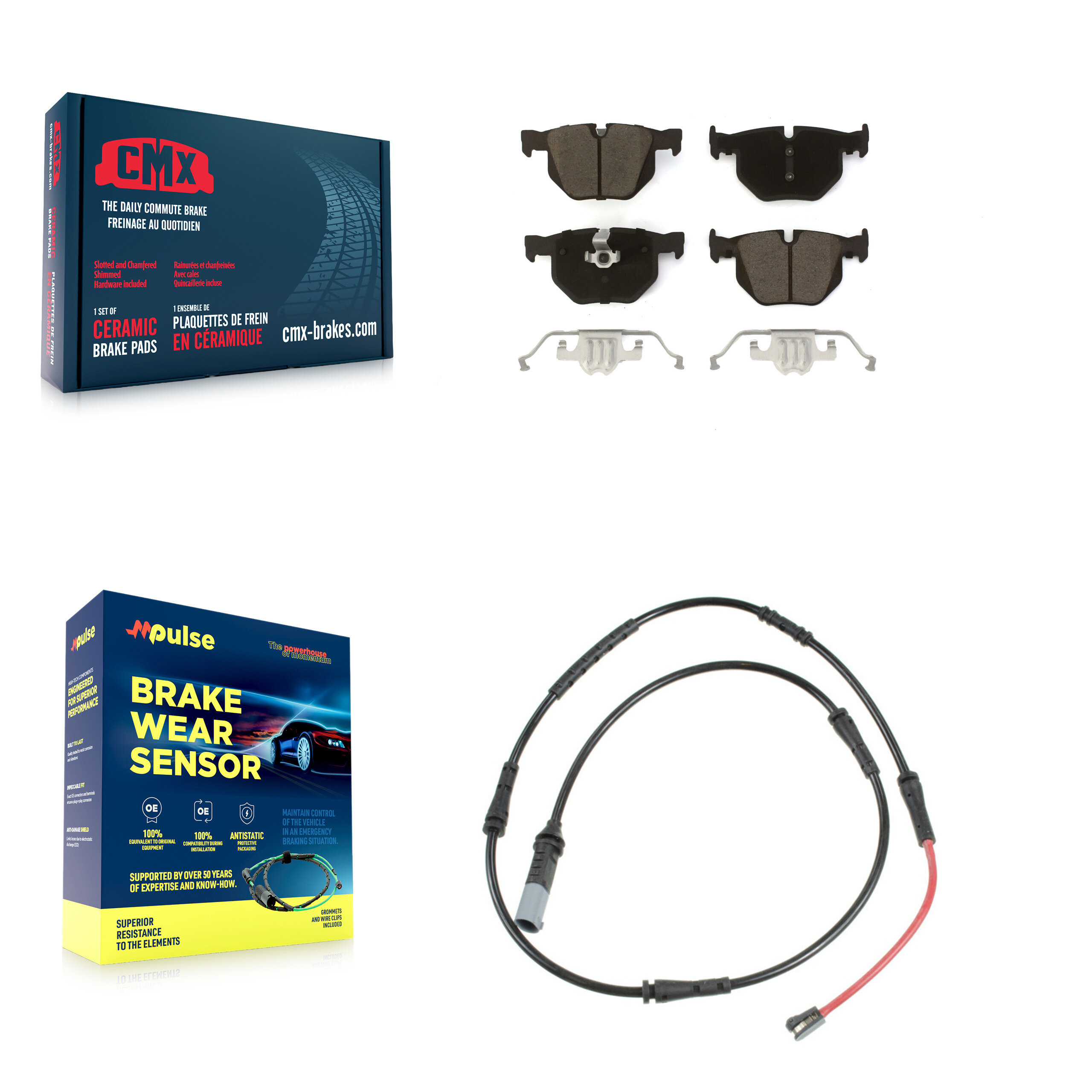 CMX - KCW-101400 - Rear Disc Brake Pad Kits