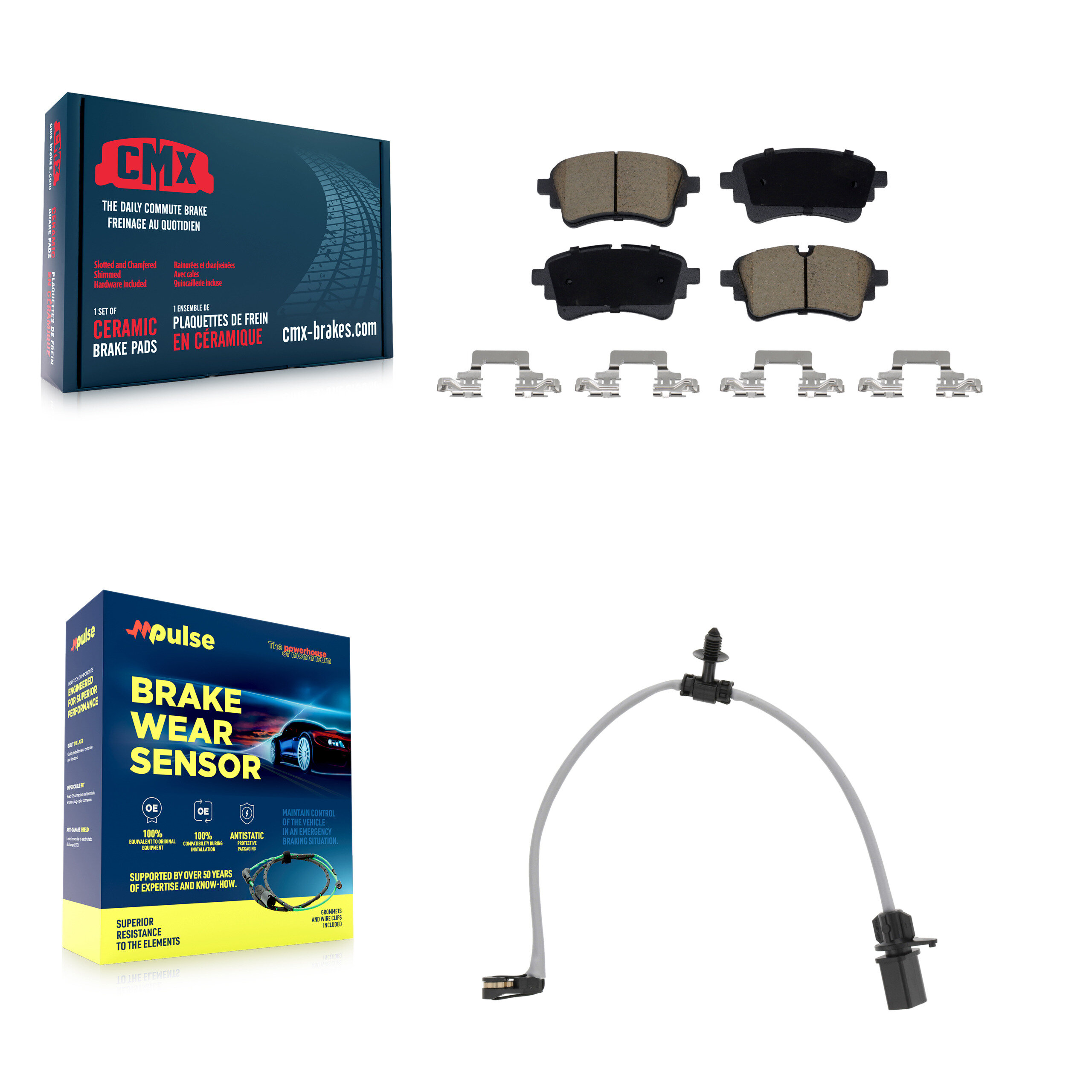 CMX - KCW-101403 - Rear Disc Brake Pad Kits
