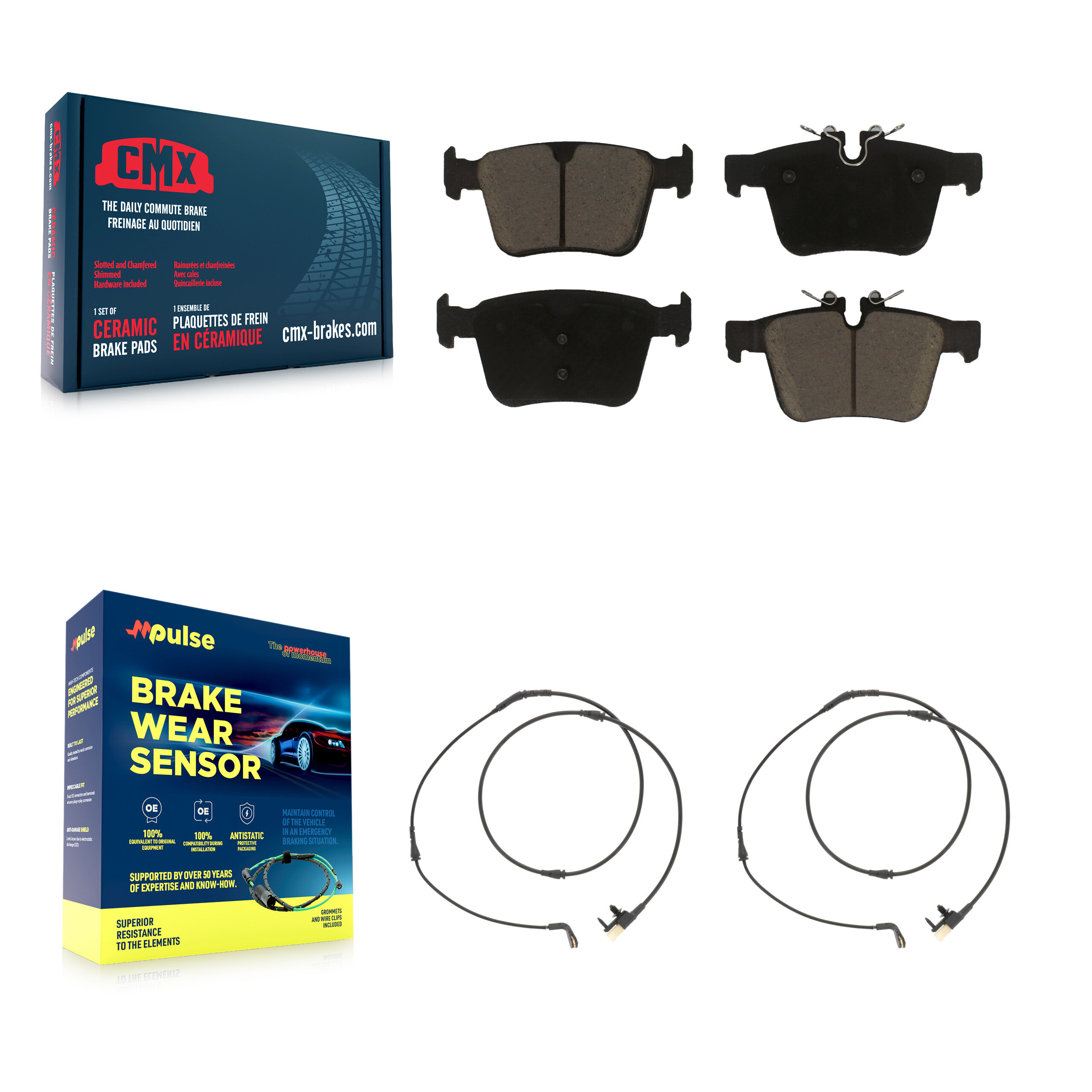CMX - KCW-101409 - Rear Disc Brake Pad Kits