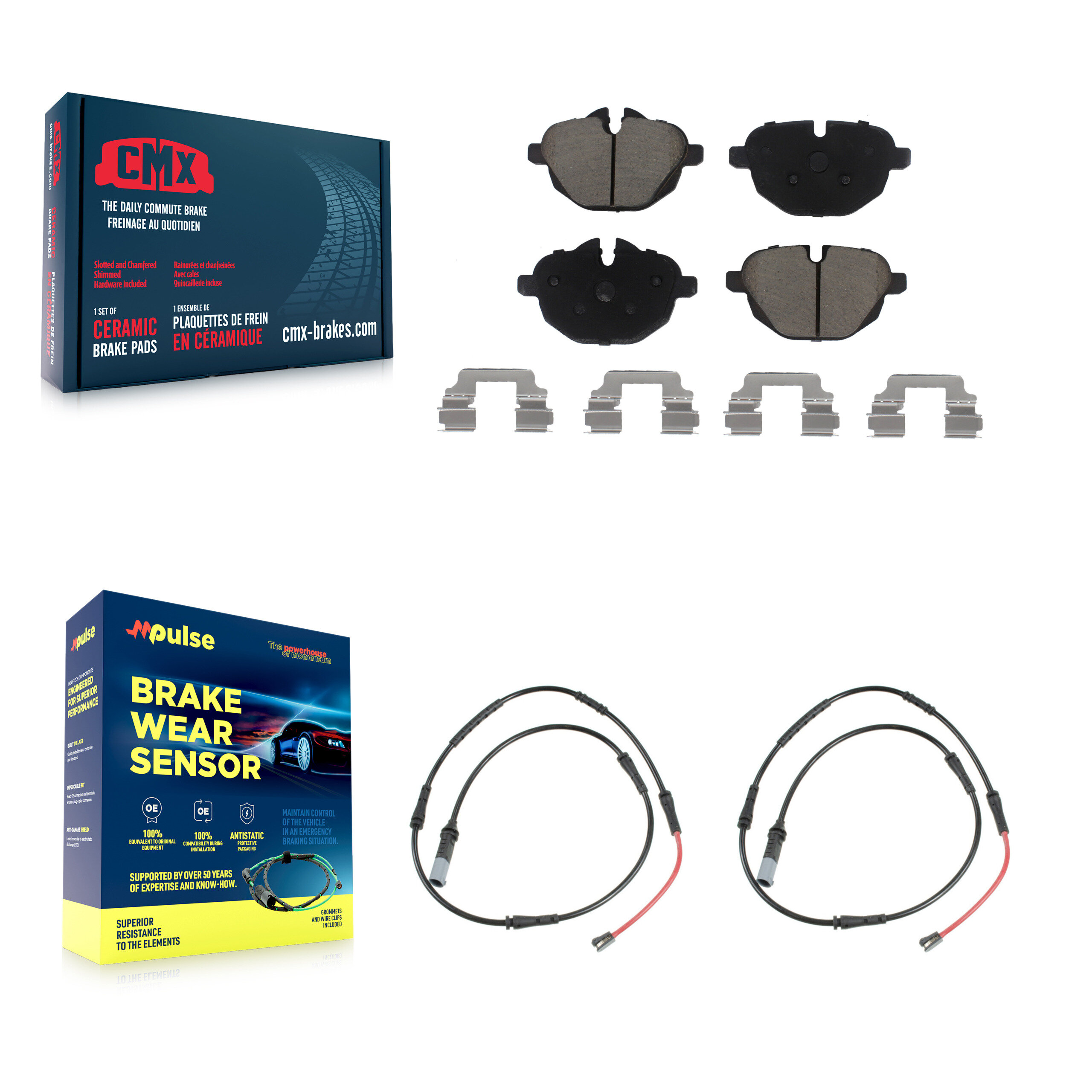 CMX - KCW-101413 - Rear Disc Brake Pad Kits