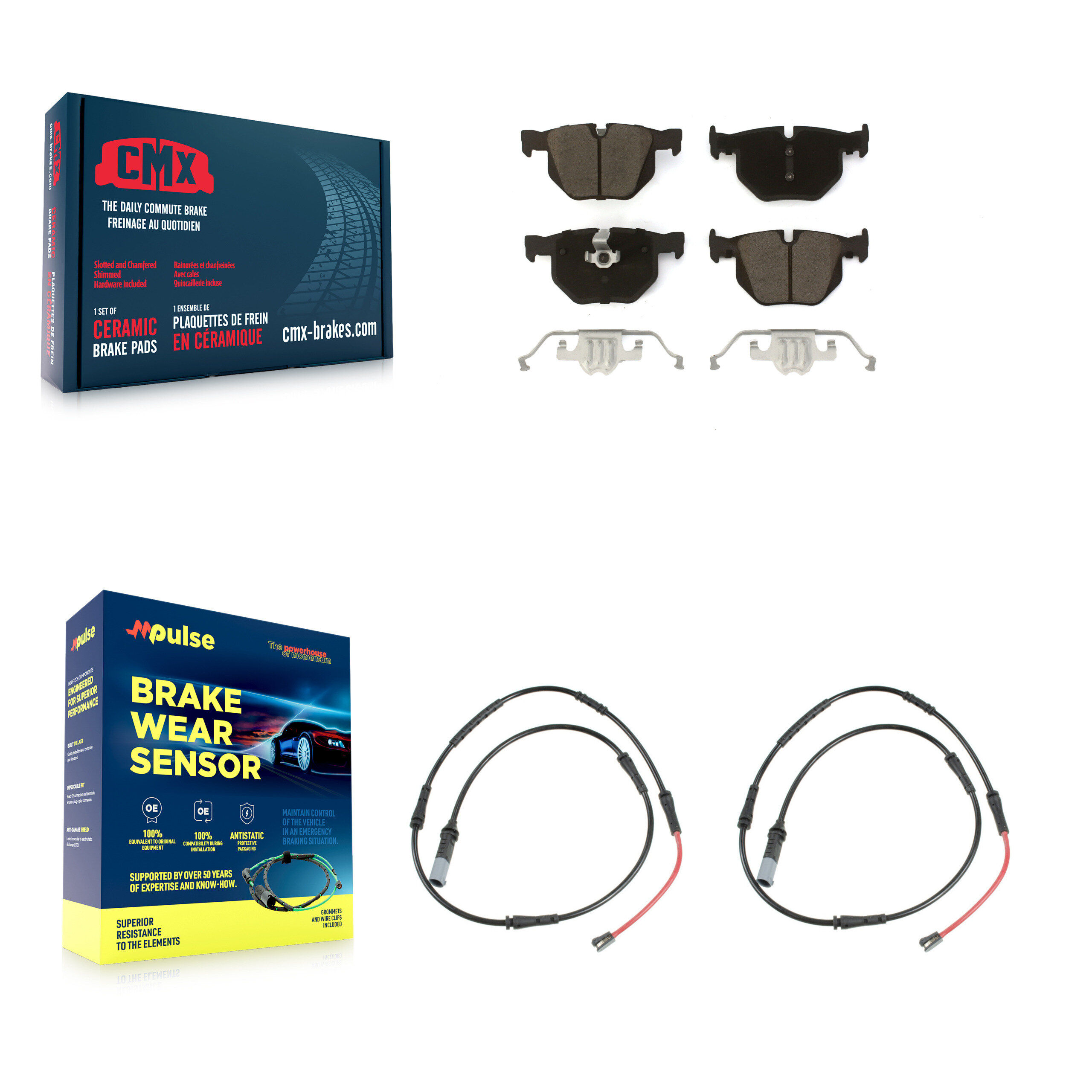 CMX - KCW-101414 - Rear Disc Brake Pad Kits
