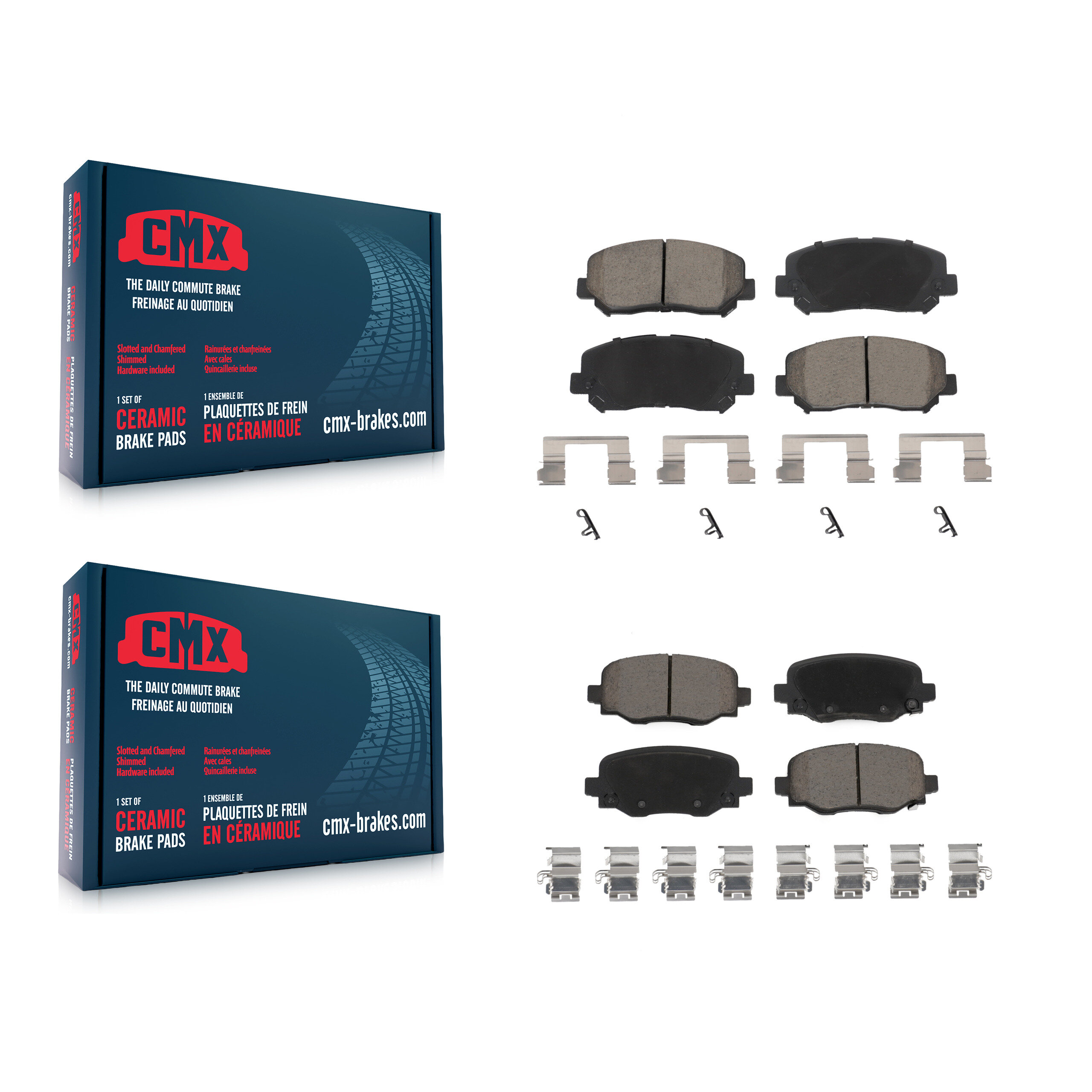 CMX - KCX-100011 - Front and Rear Disc Brake Pad Kits
