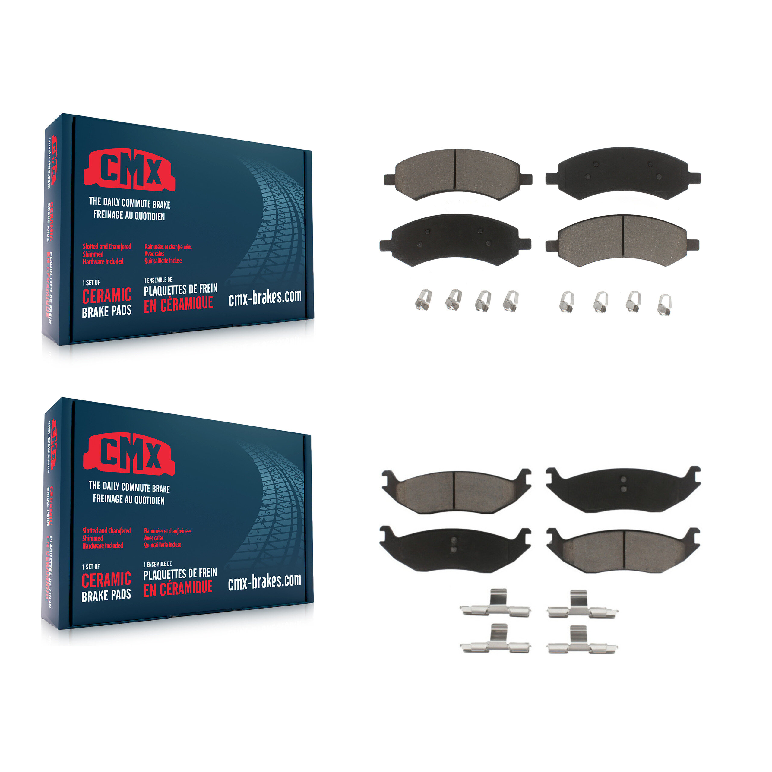 CMX - KCX-100041 - Front and Rear Disc Brake Pad Kits