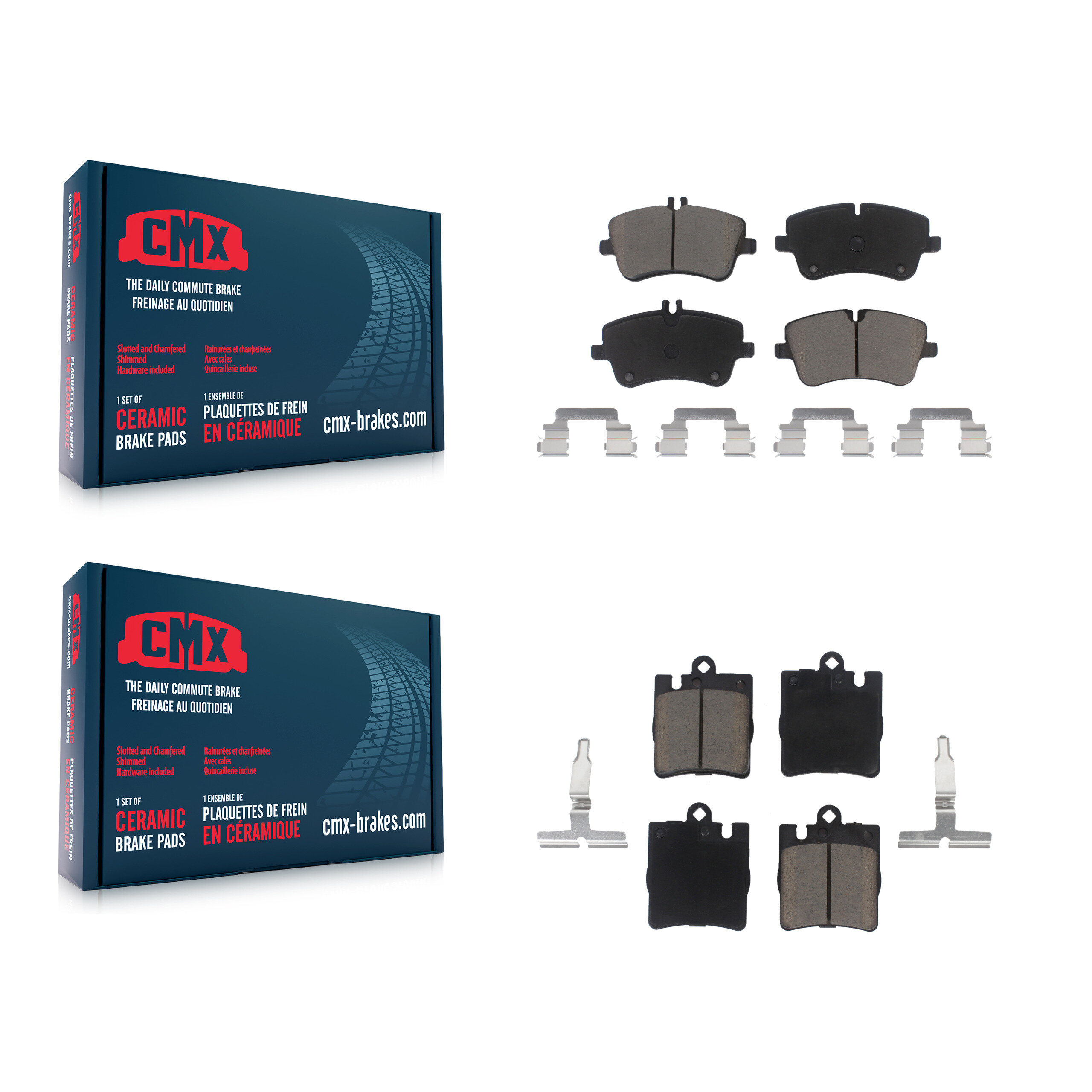 CMX - KCX-100046 - Front and Rear Disc Brake Pad Kits