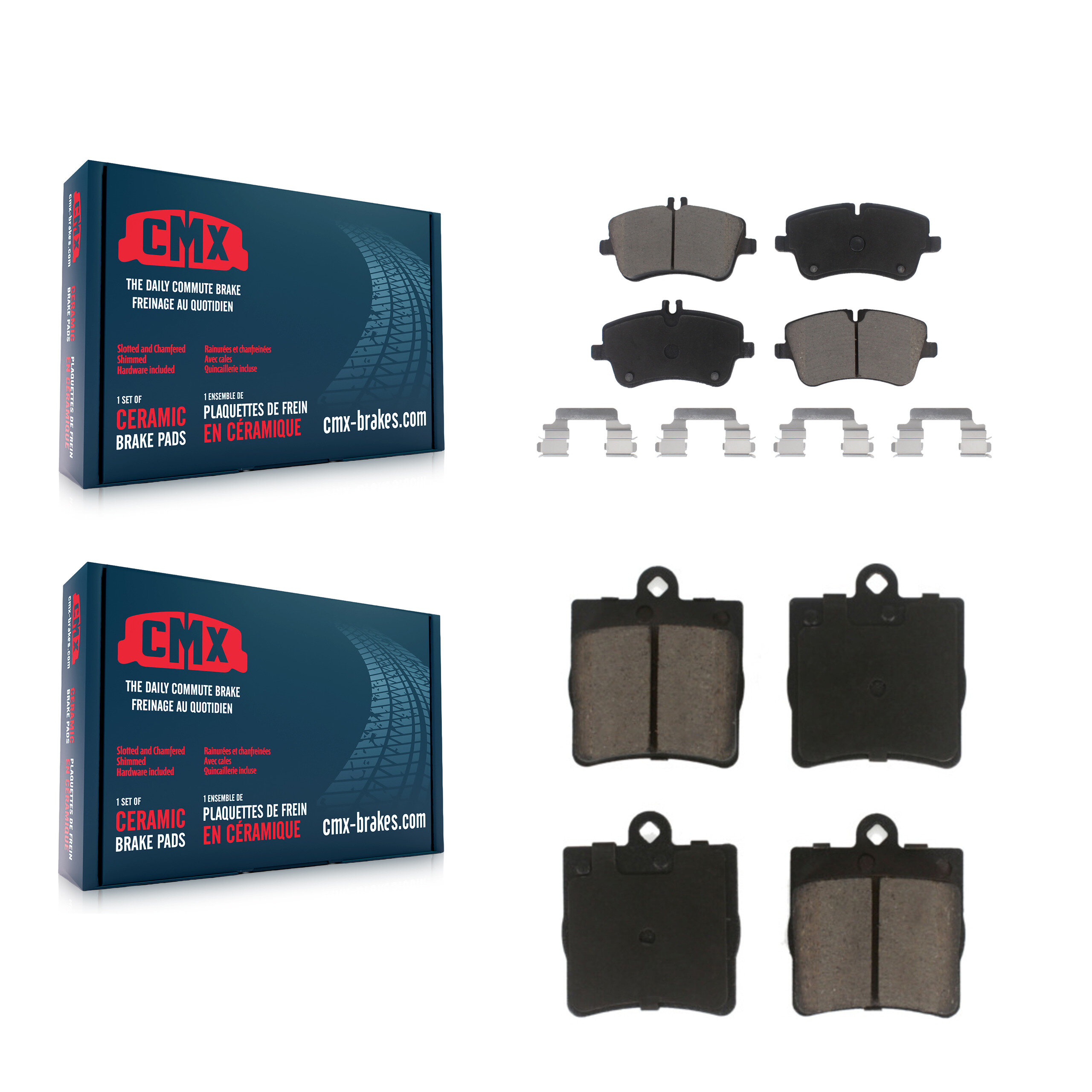 CMX - KCX-100049 - Front and Rear Disc Brake Pad Kits