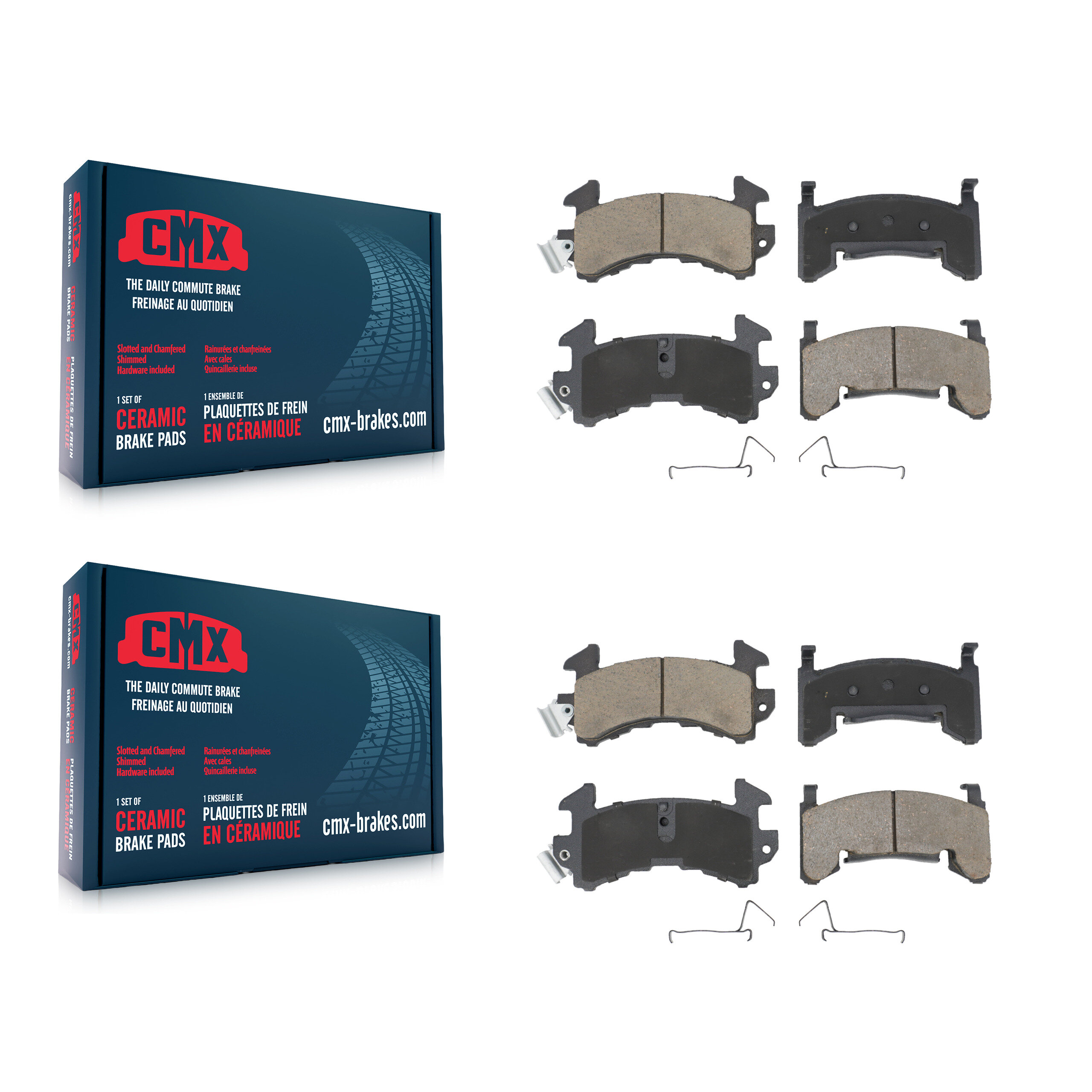 CMX - KCX-100056 - Front and Rear Disc Brake Pad Kits