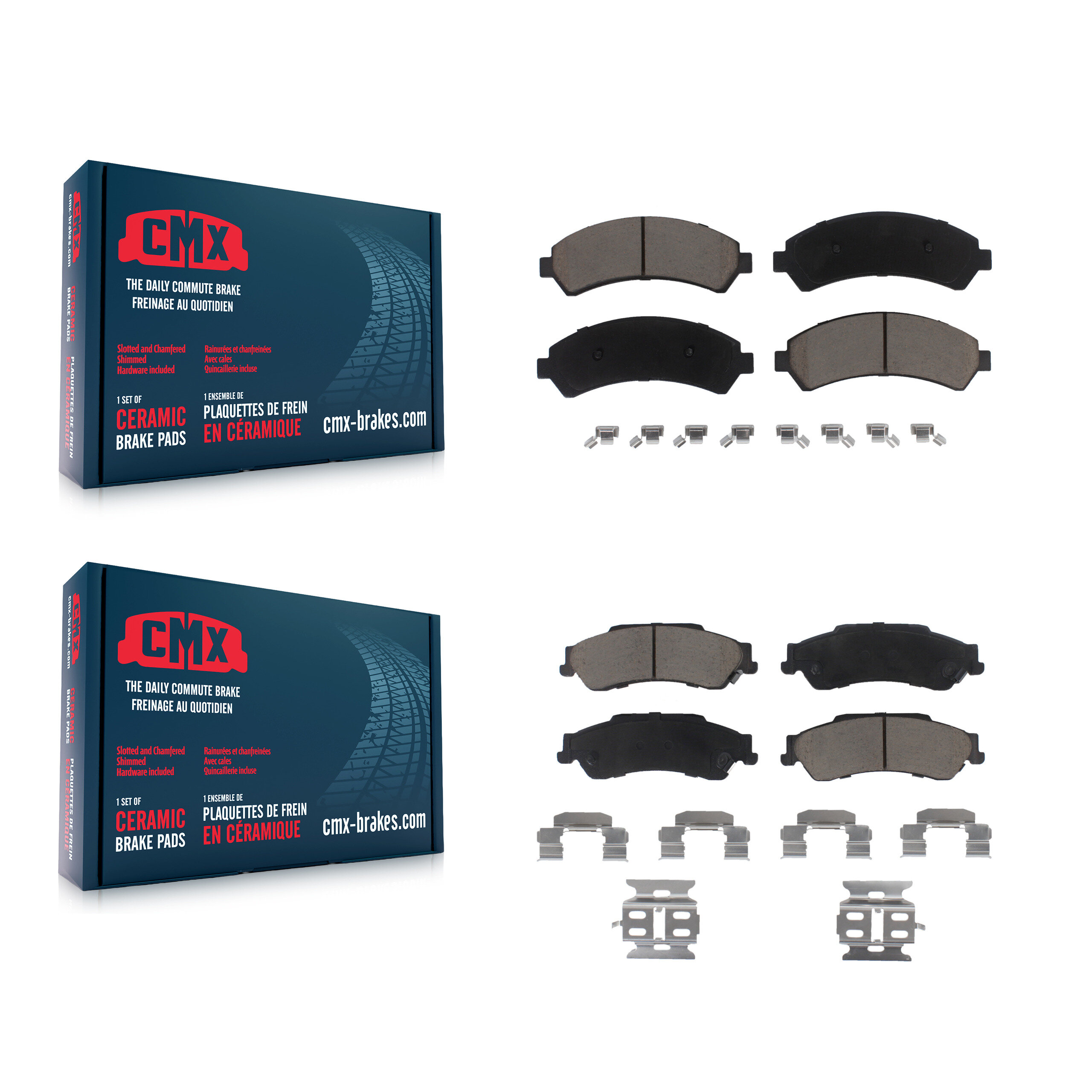 CMX - KCX-100058 - Front and Rear Disc Brake Pad Kits