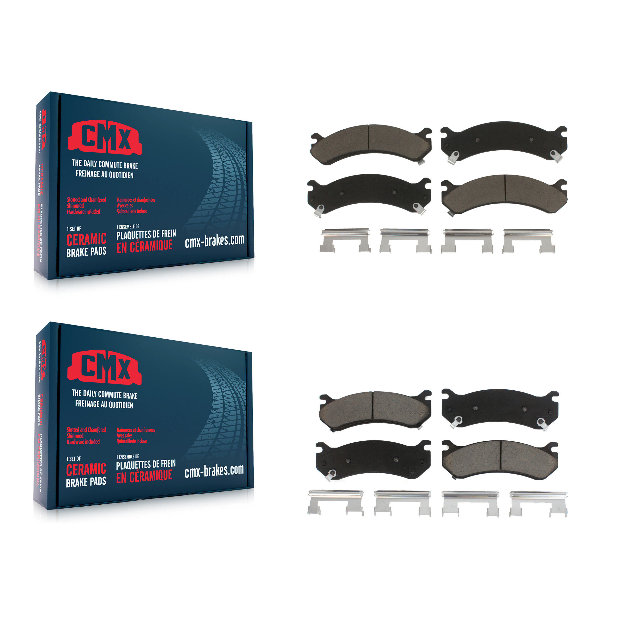 CMX - KCX-100353 - Front and Rear Disc Brake Pad Kits