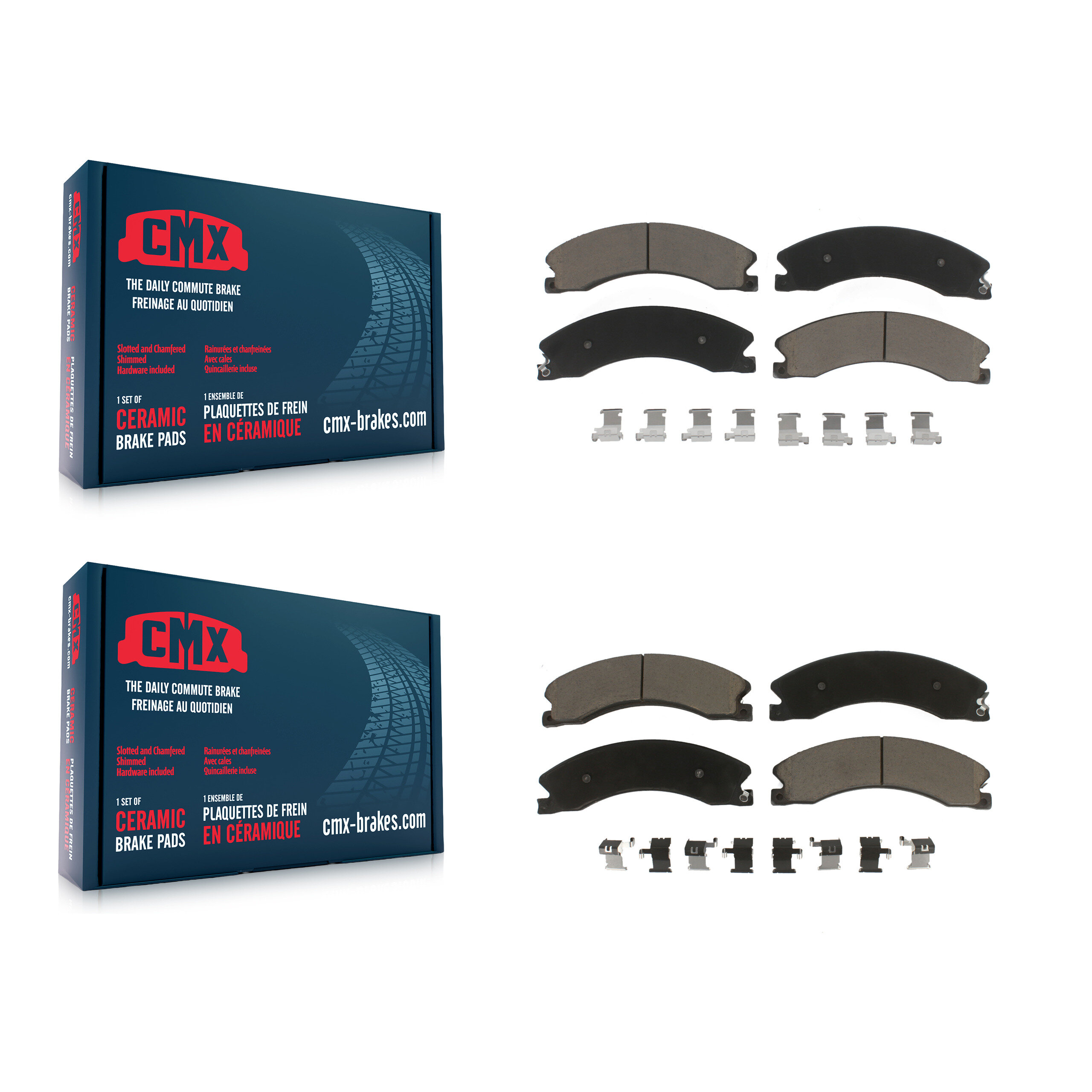 CMX - KCX-100500 - Front and Rear Disc Brake Pad Kits