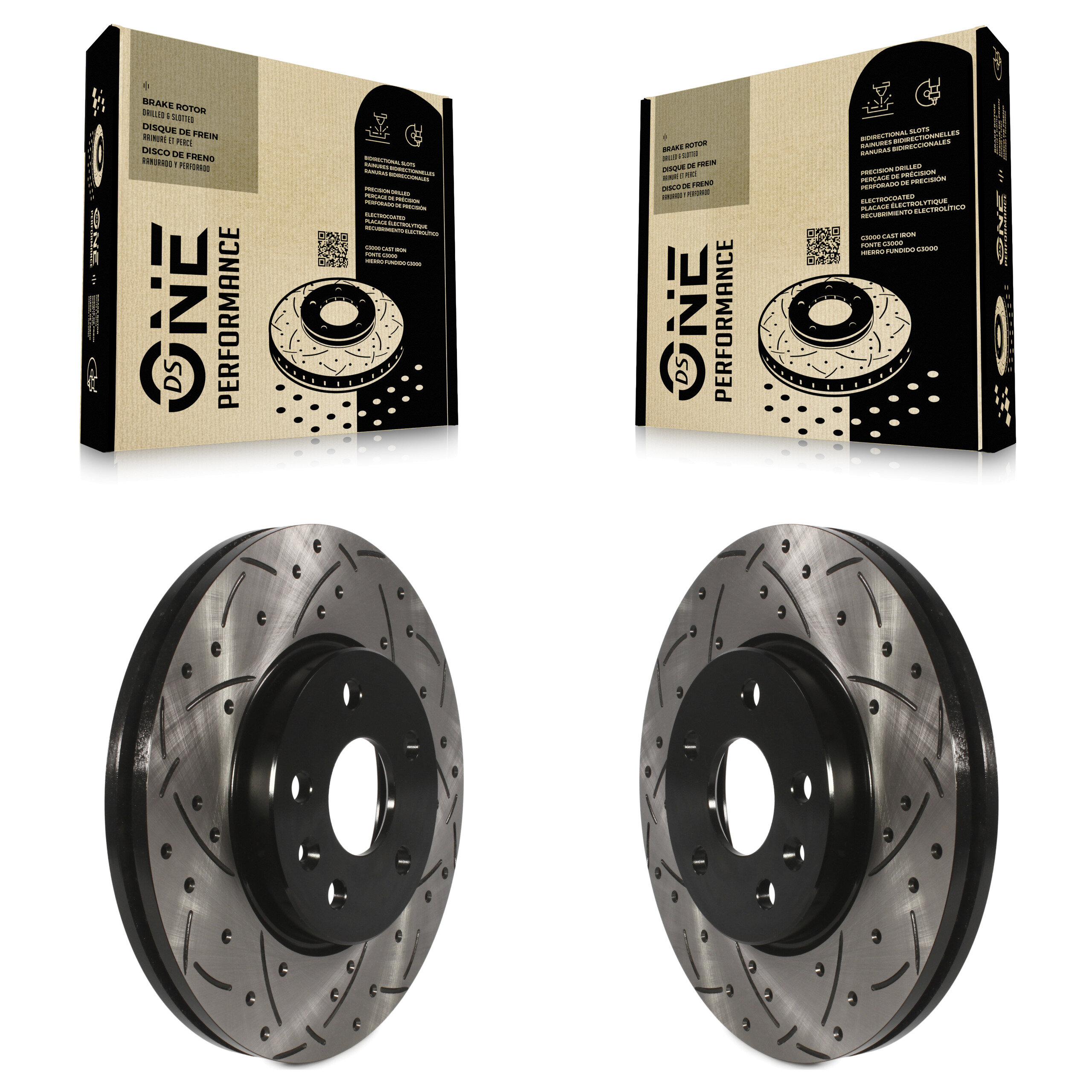 DS-One - KD-100006 - Front Disc Brake Rotor Kits