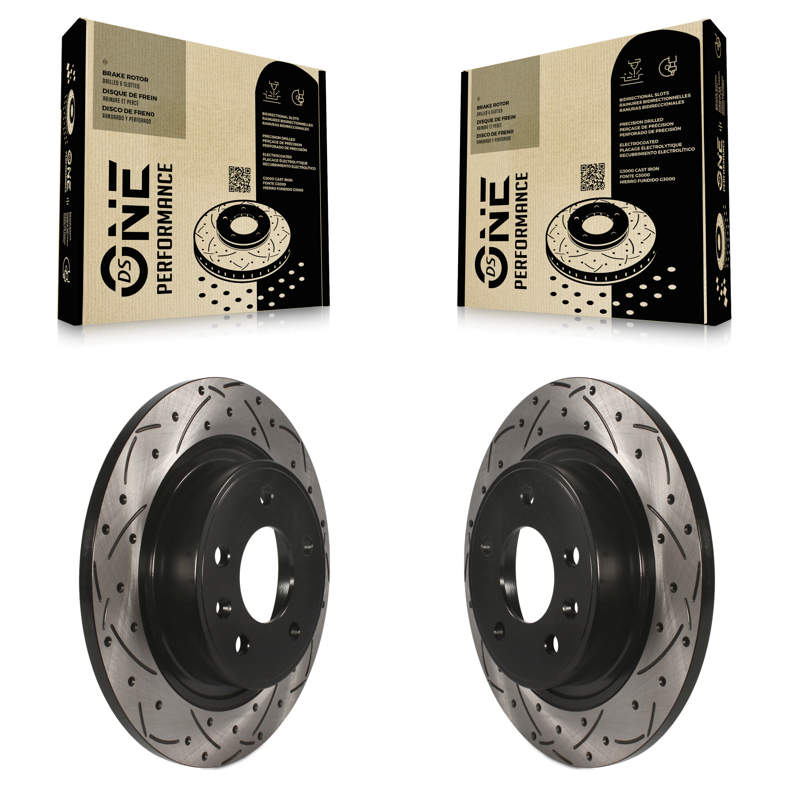 DS-One - KD-100114 - Rear Disc Brake Rotor Kits