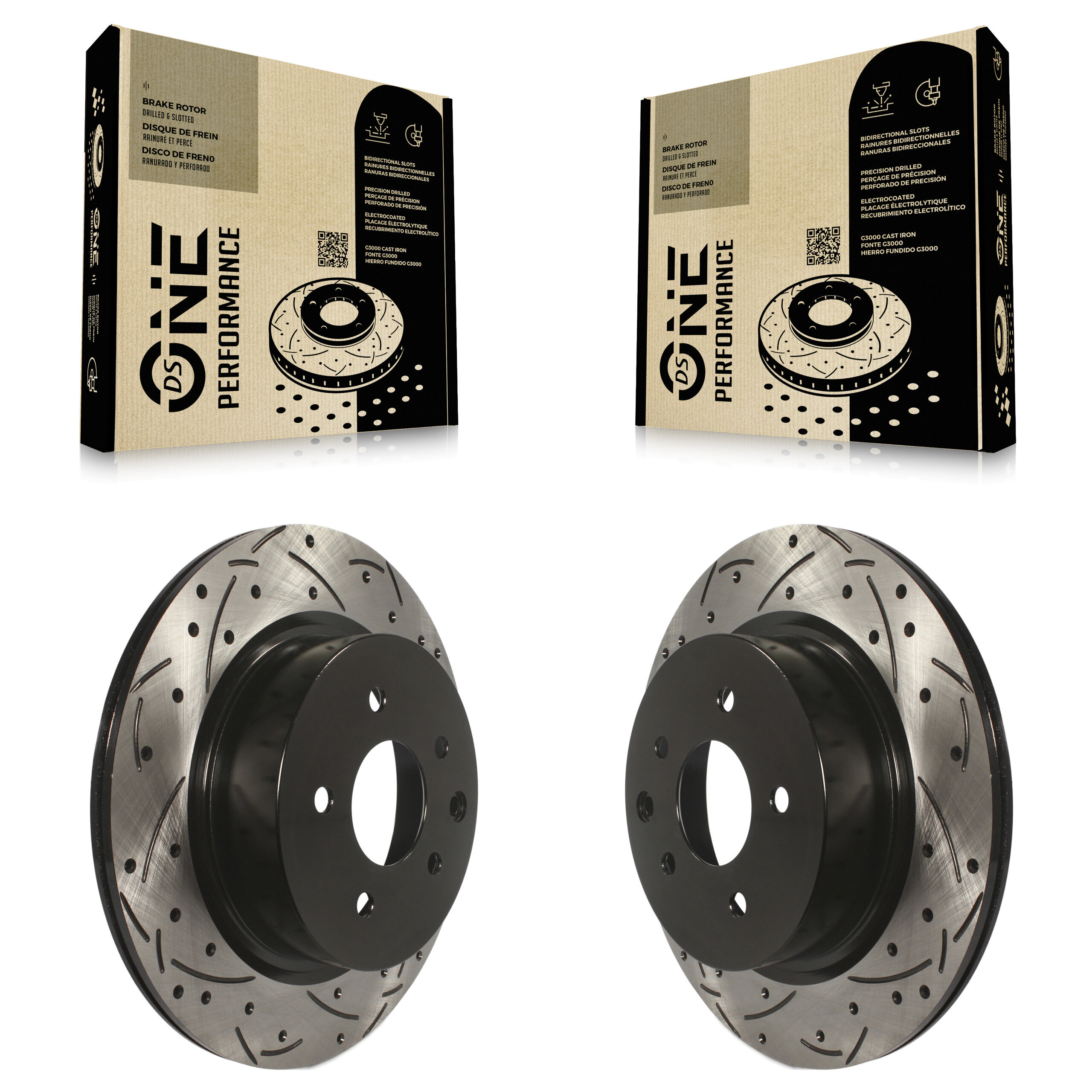 DS-One - KD-100152 - Rear Disc Brake Rotor Kits