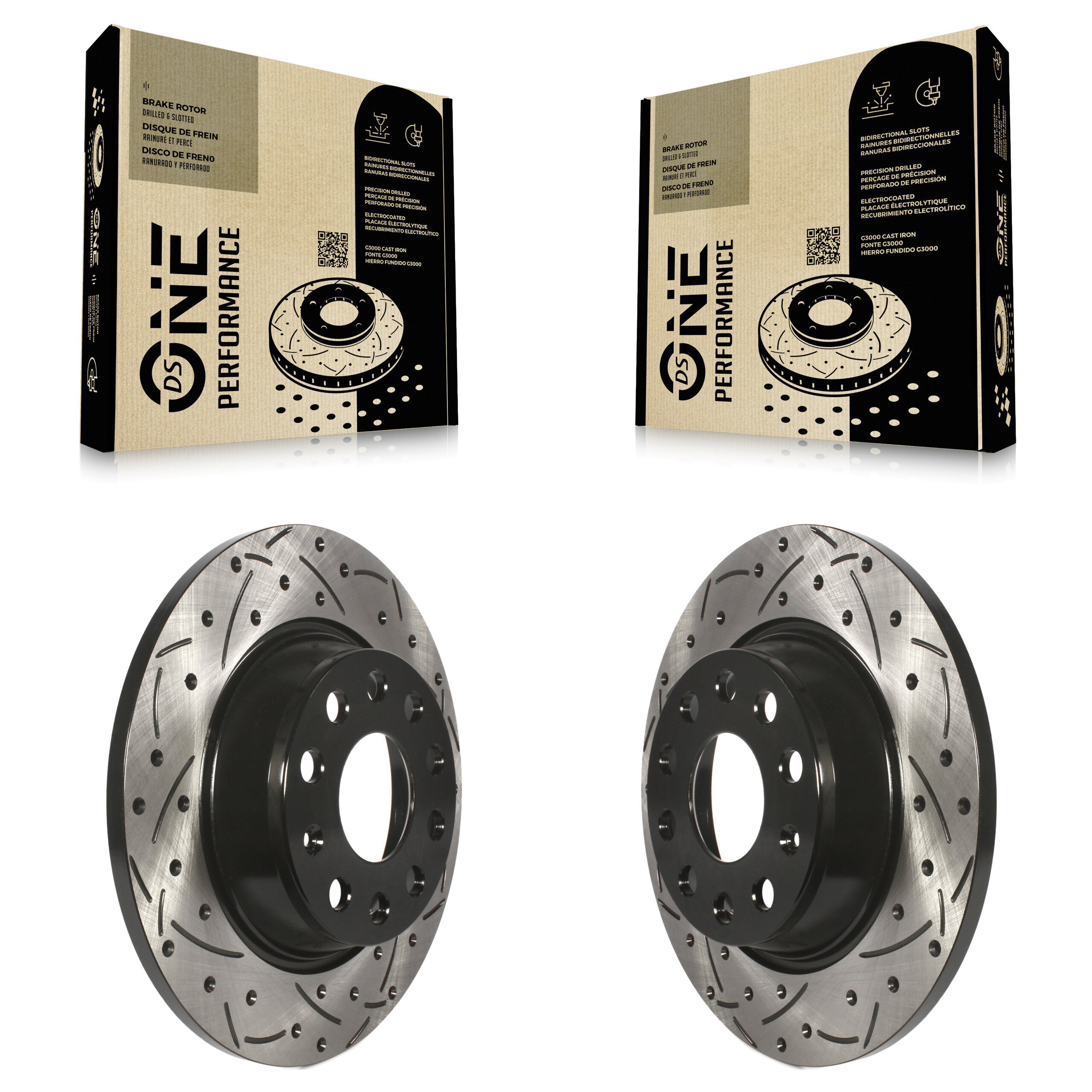 DS-One - KD-100176 - Rear Disc Brake Rotor Kits