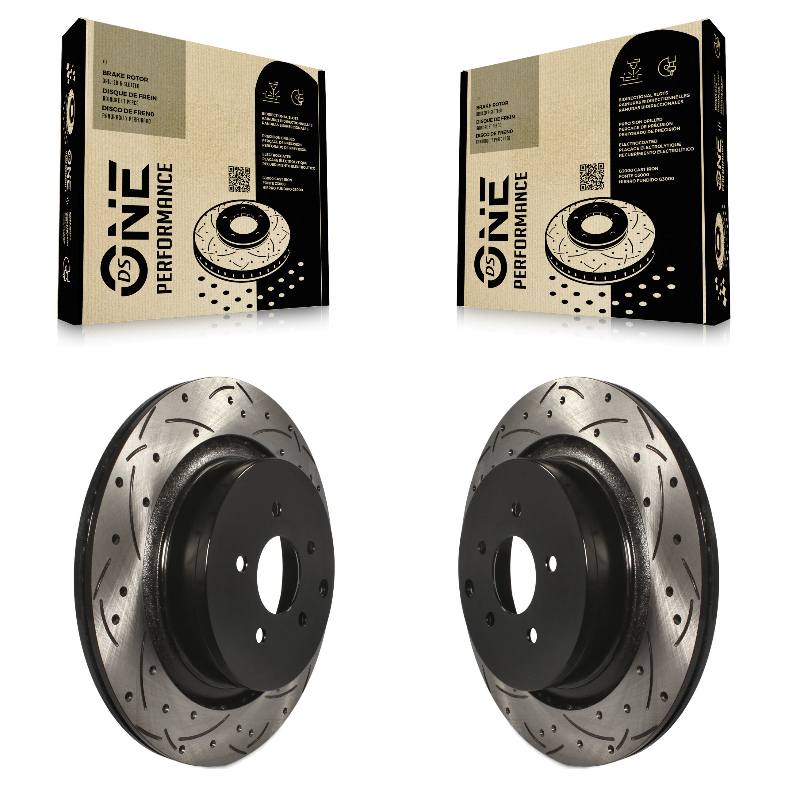 DS-One - KD-100183 - Rear Disc Brake Rotor Kits