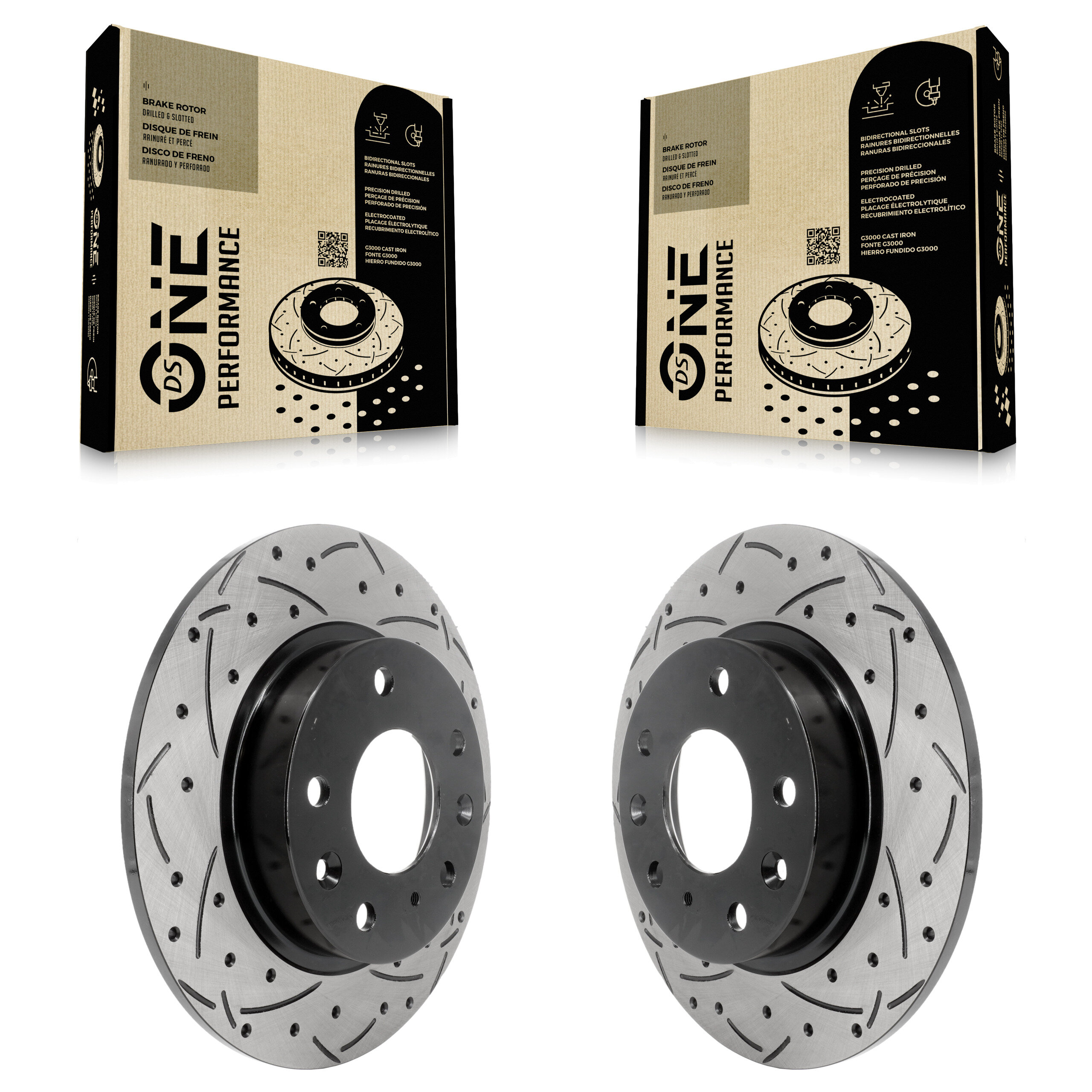 DS-One - KD-100193 - Rear Disc Brake Rotor Kits