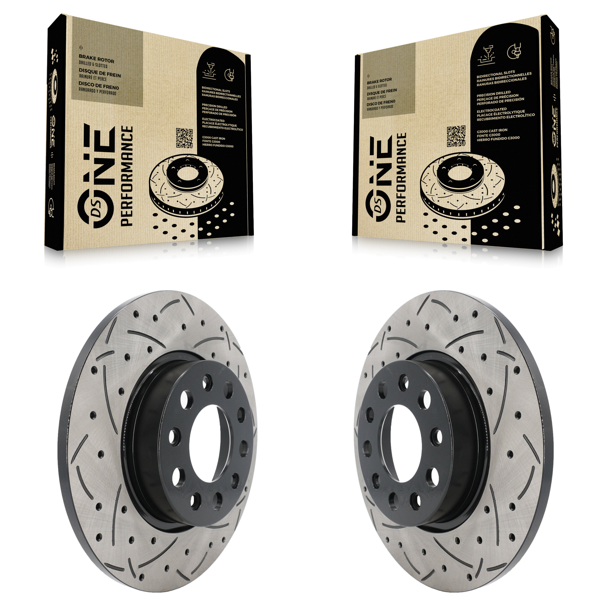 DS-One - KD-100194 - Rear Disc Brake Rotor Kits