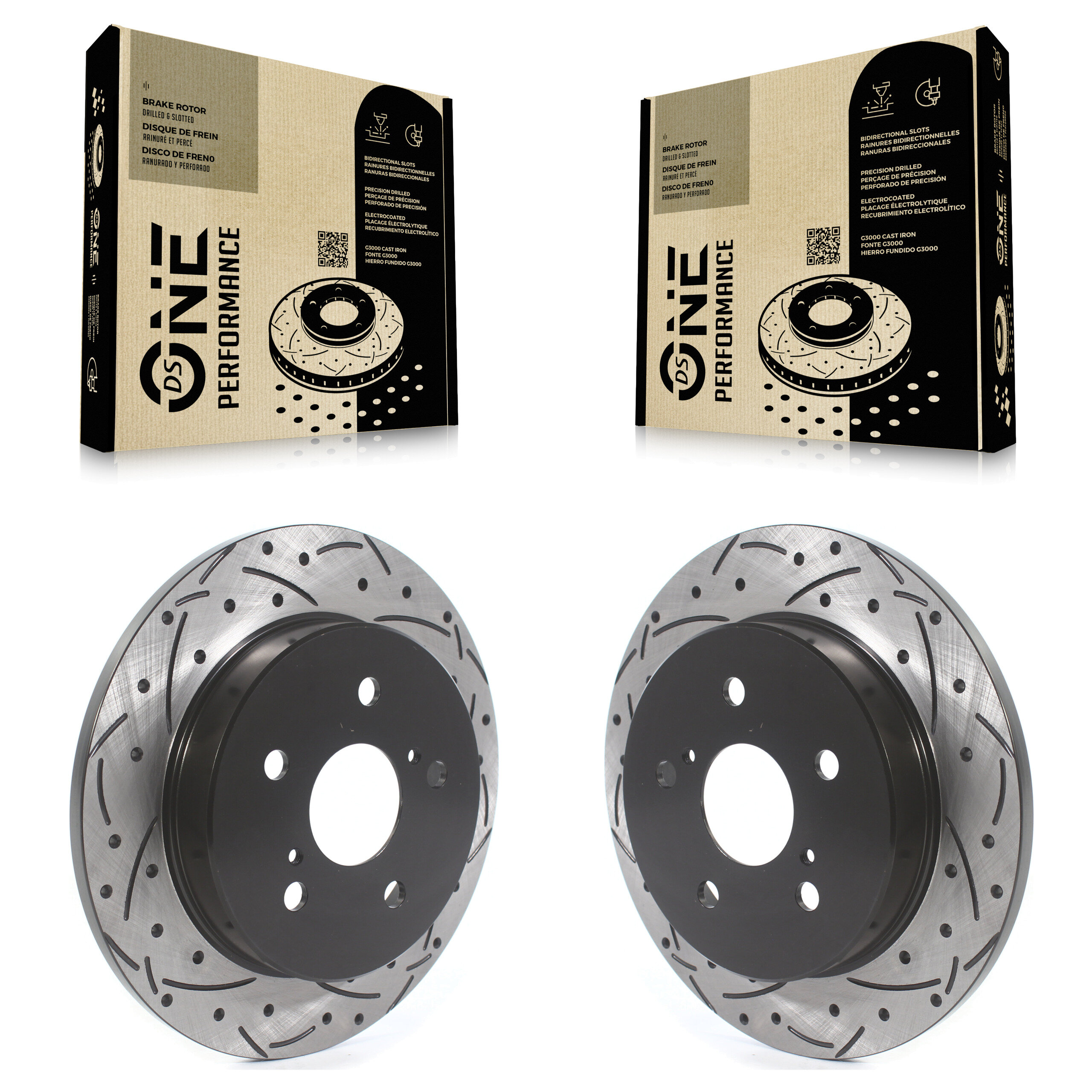 DS-One - KD-100415 - Rear Disc Brake Rotor Kits