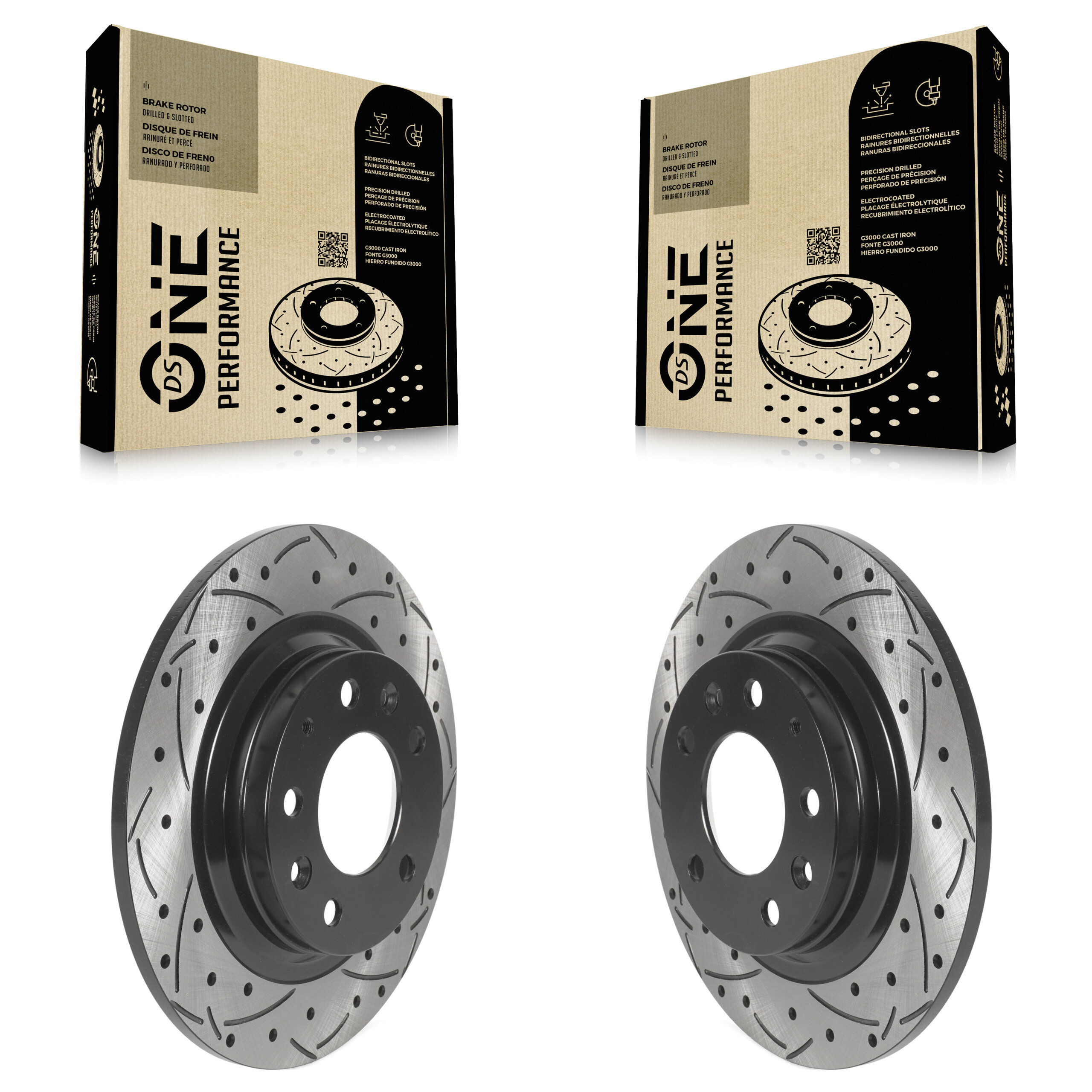 DS-One - KD-100527 - Rear Disc Brake Rotor Kits