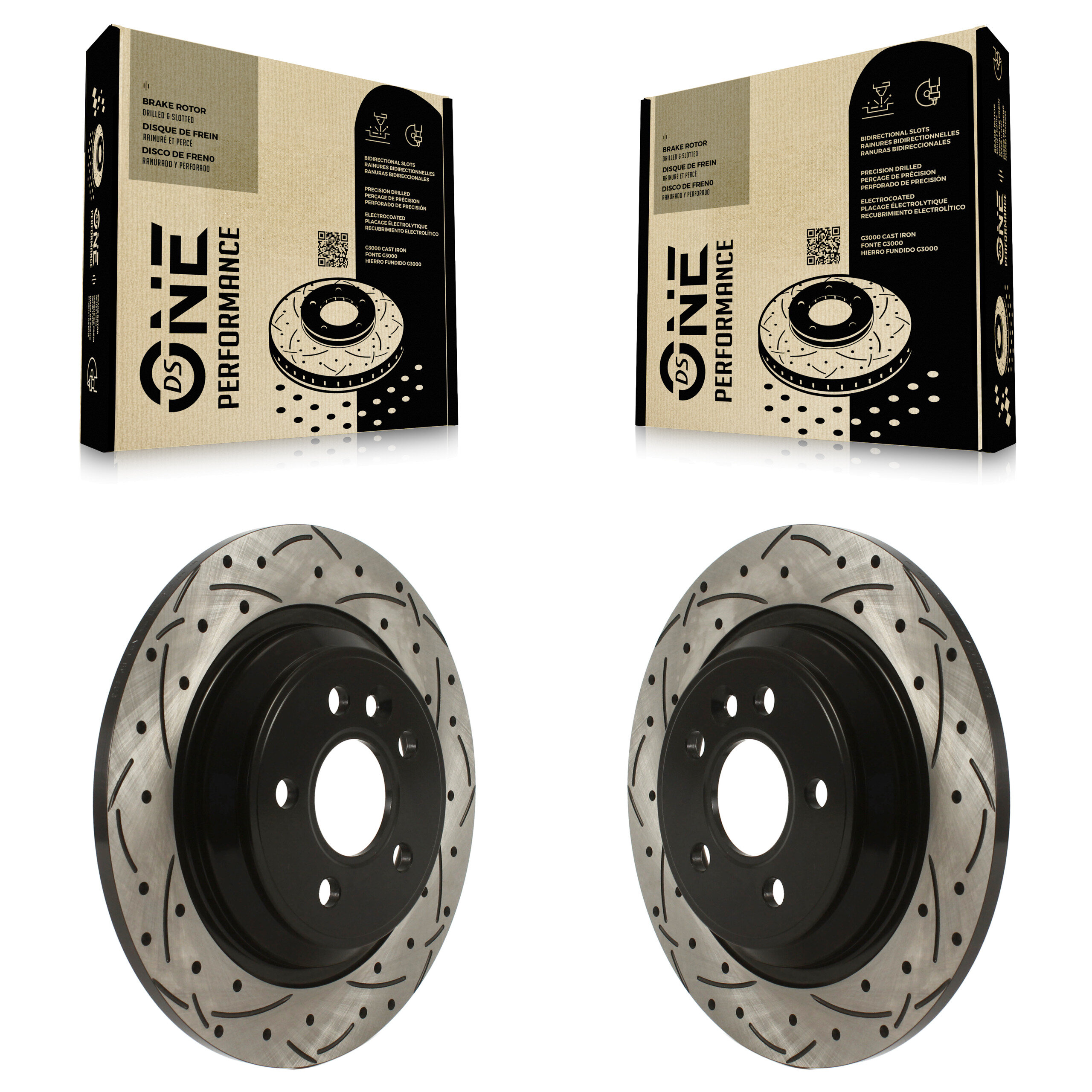 DS-One - KD-100533 - Rear Disc Brake Rotor Kits