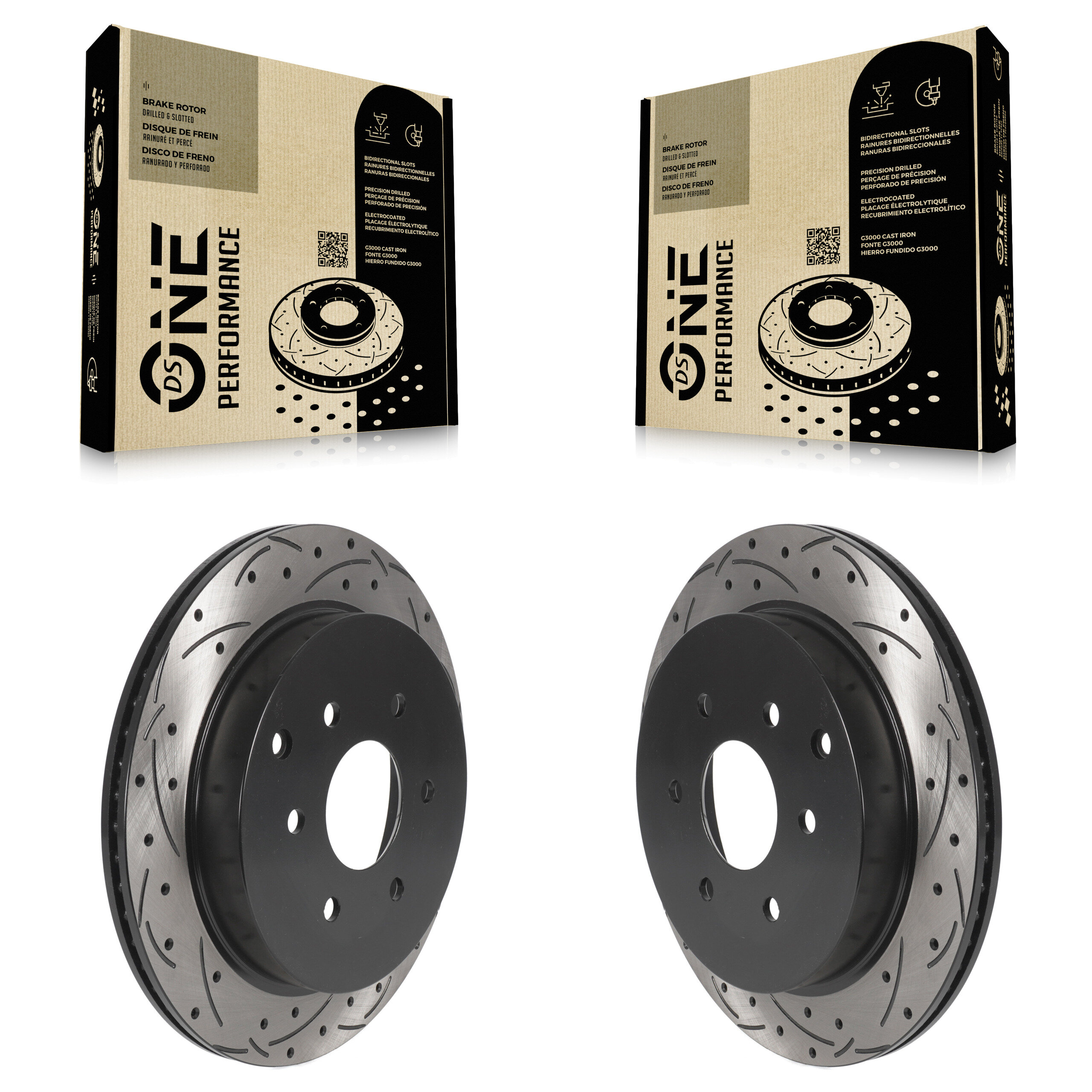 DS-One - KD-100539 - Rear Disc Brake Rotor Kits