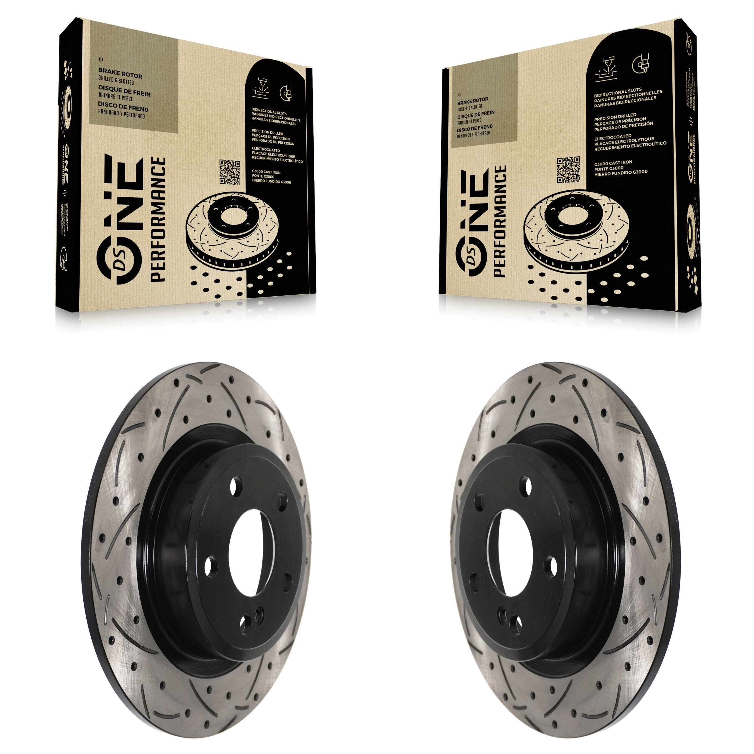 DS-One - KD-100547 - Rear Disc Brake Rotor Kits