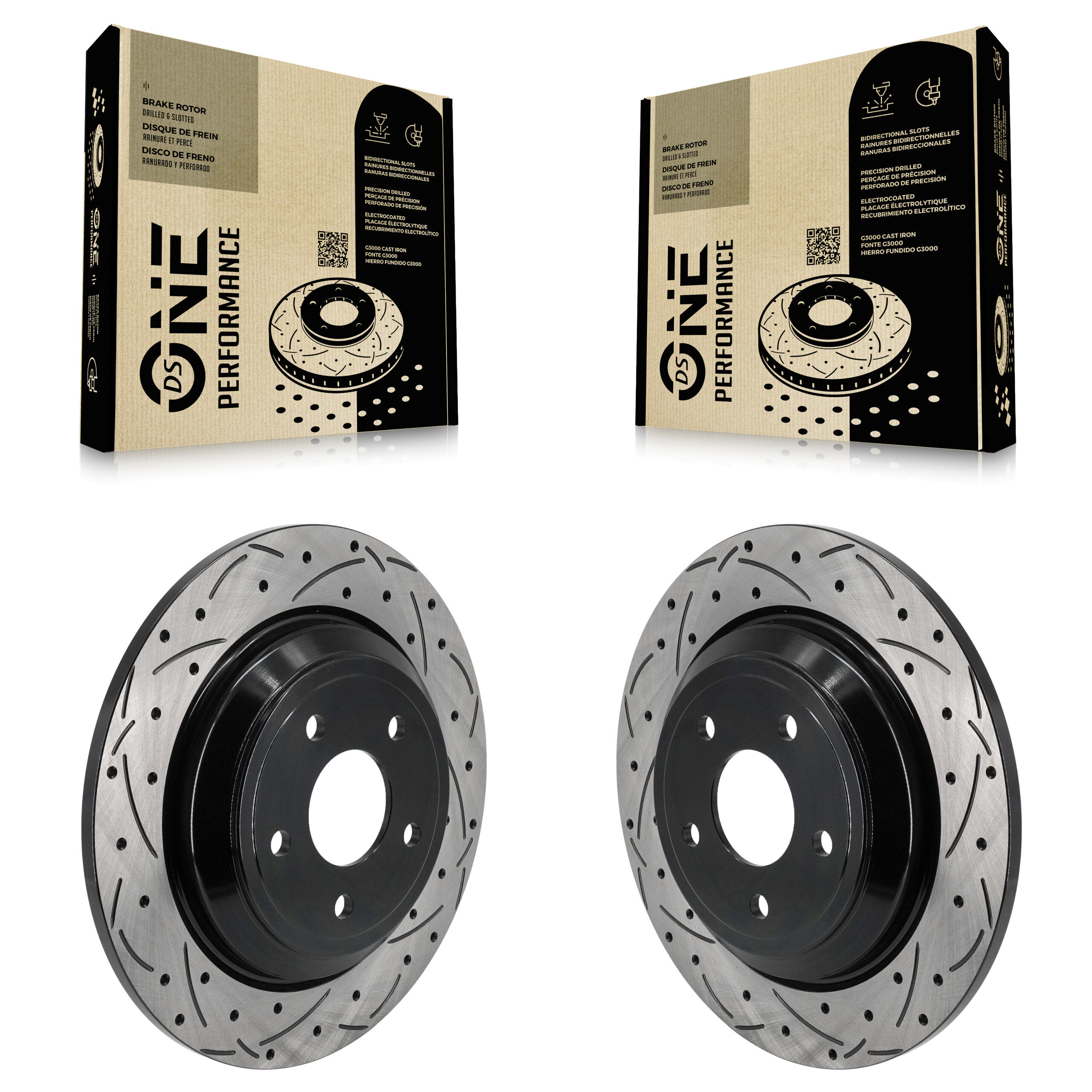 DS-One - KD-100633 - Rear Disc Brake Rotor Kits