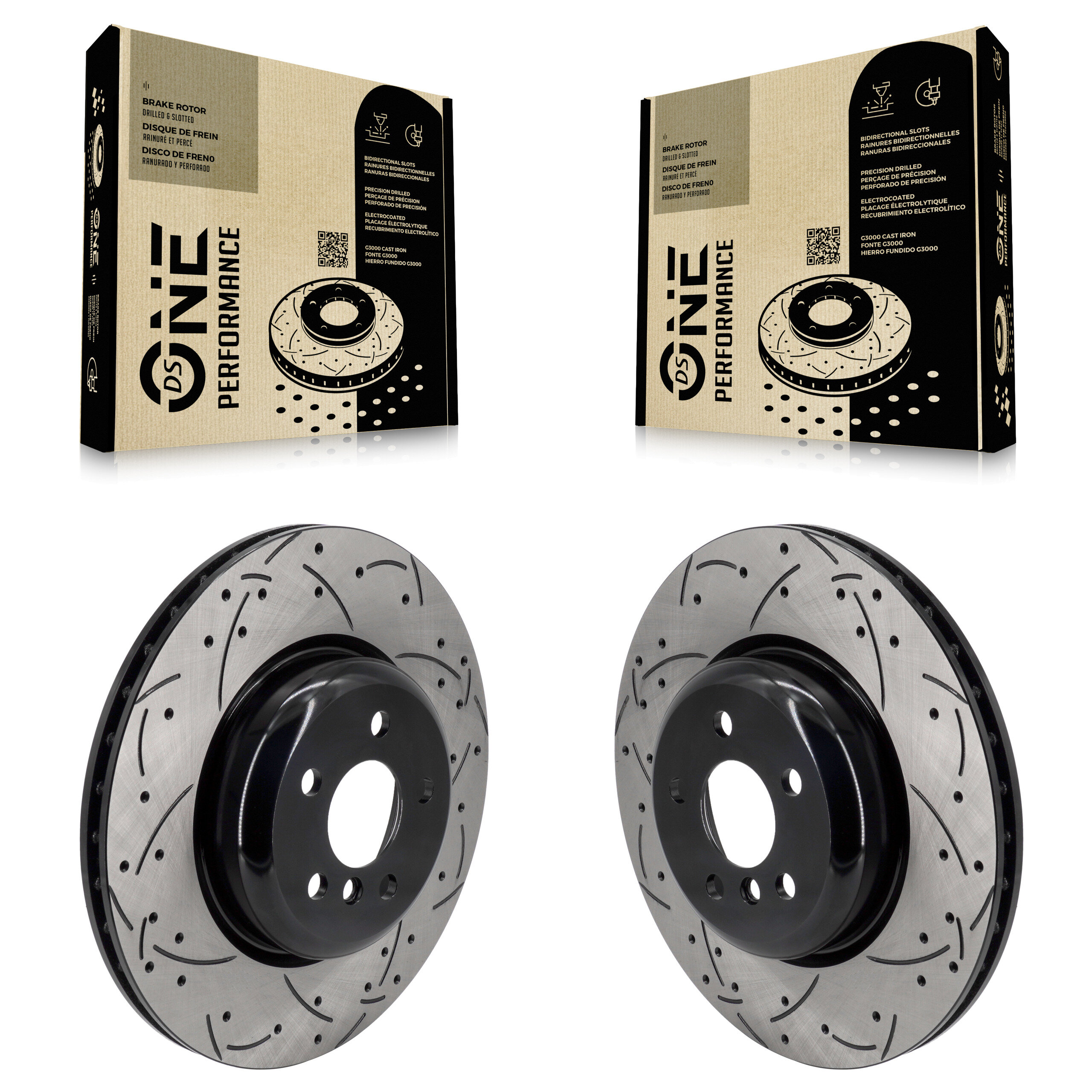 DS-One - KD-100635 - Rear Disc Brake Rotor Kits