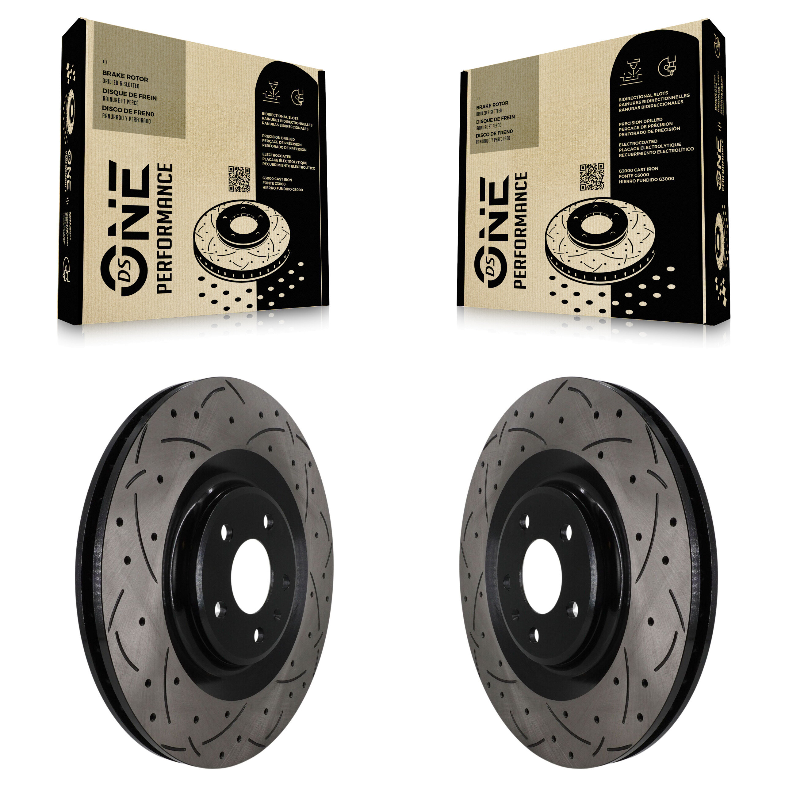 DS-One - KD-100862 - Rear Disc Brake Rotor Kits