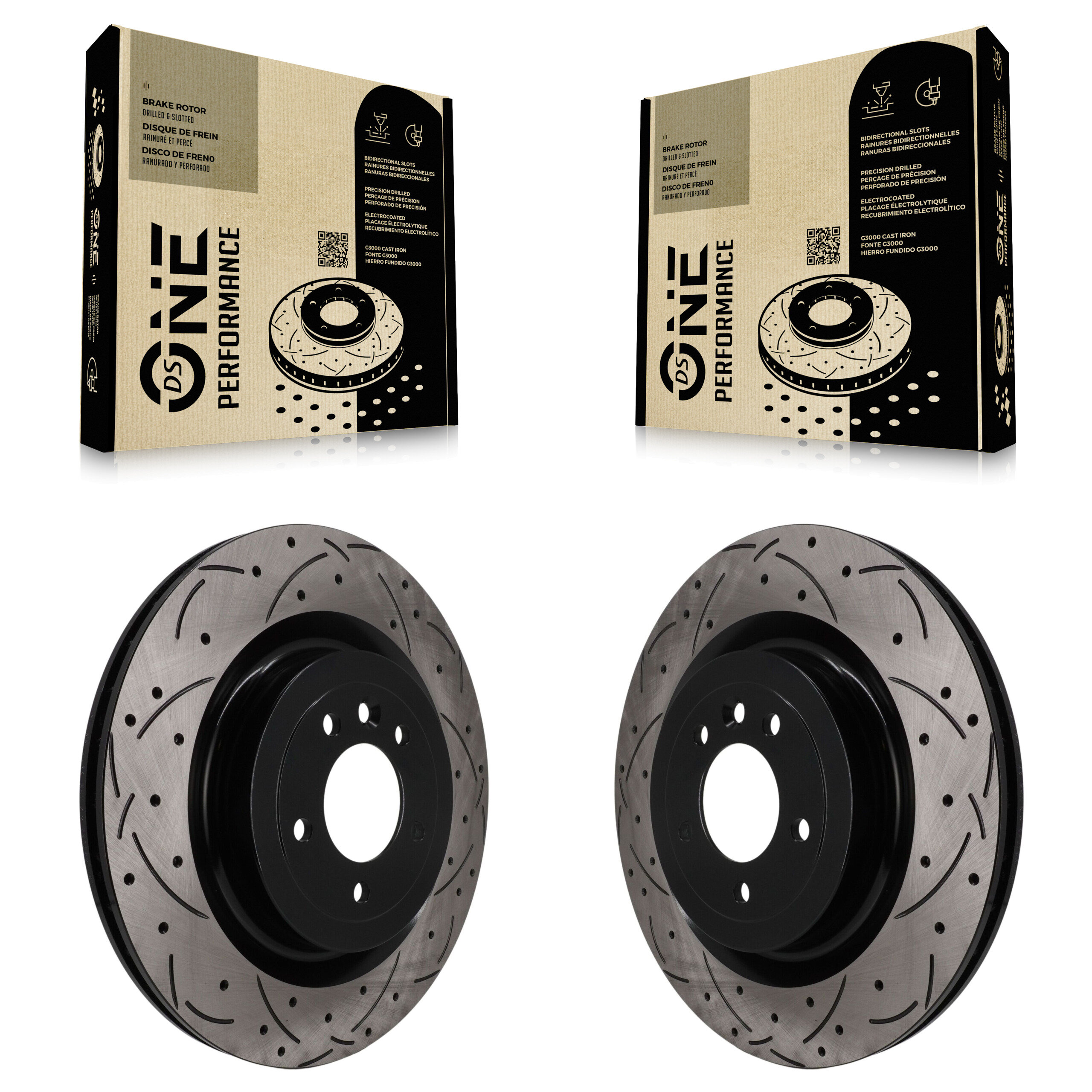 DS-One - KD-100872 - Rear Disc Brake Rotor Kits