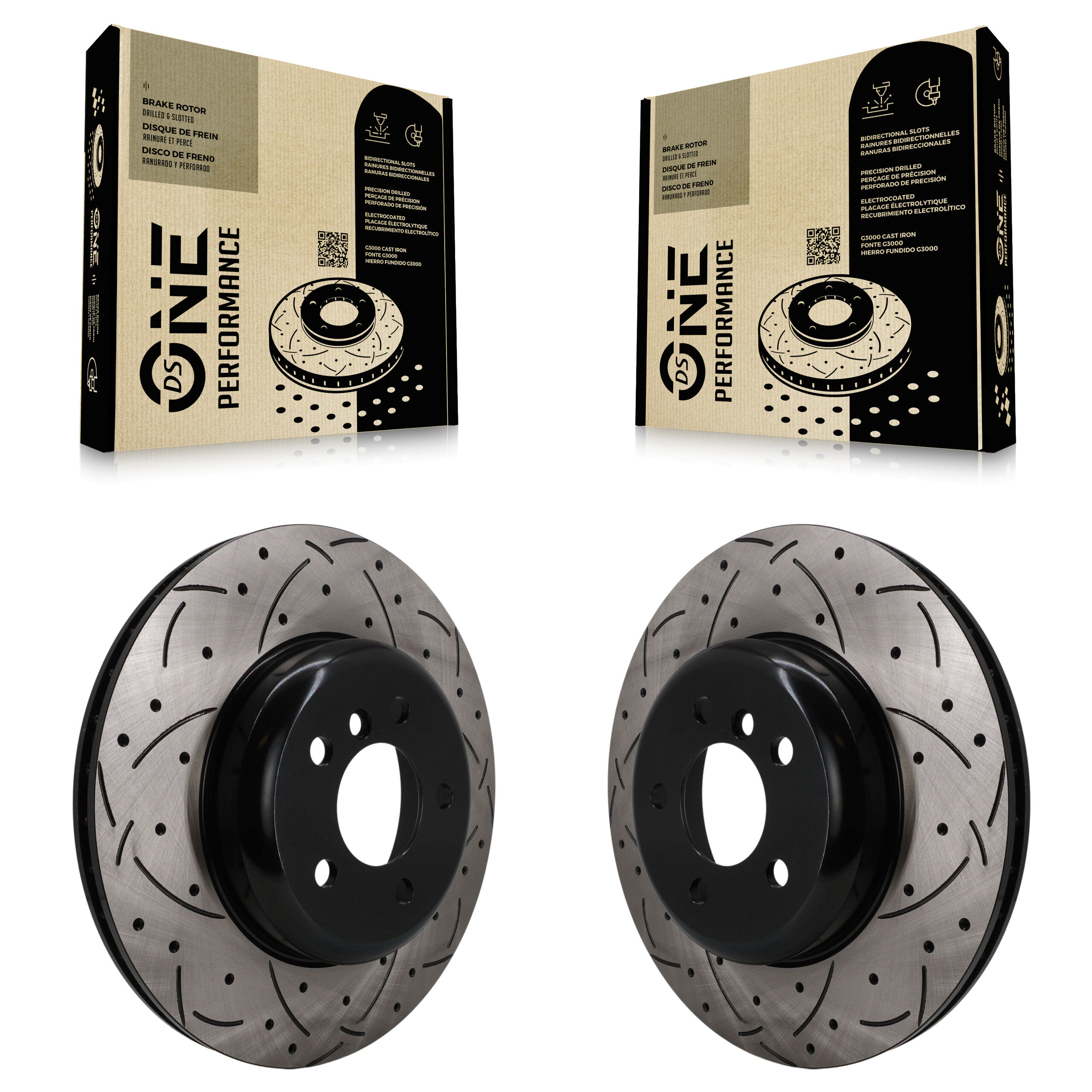 DS-One - KD-100891 - Rear Disc Brake Rotor Kits