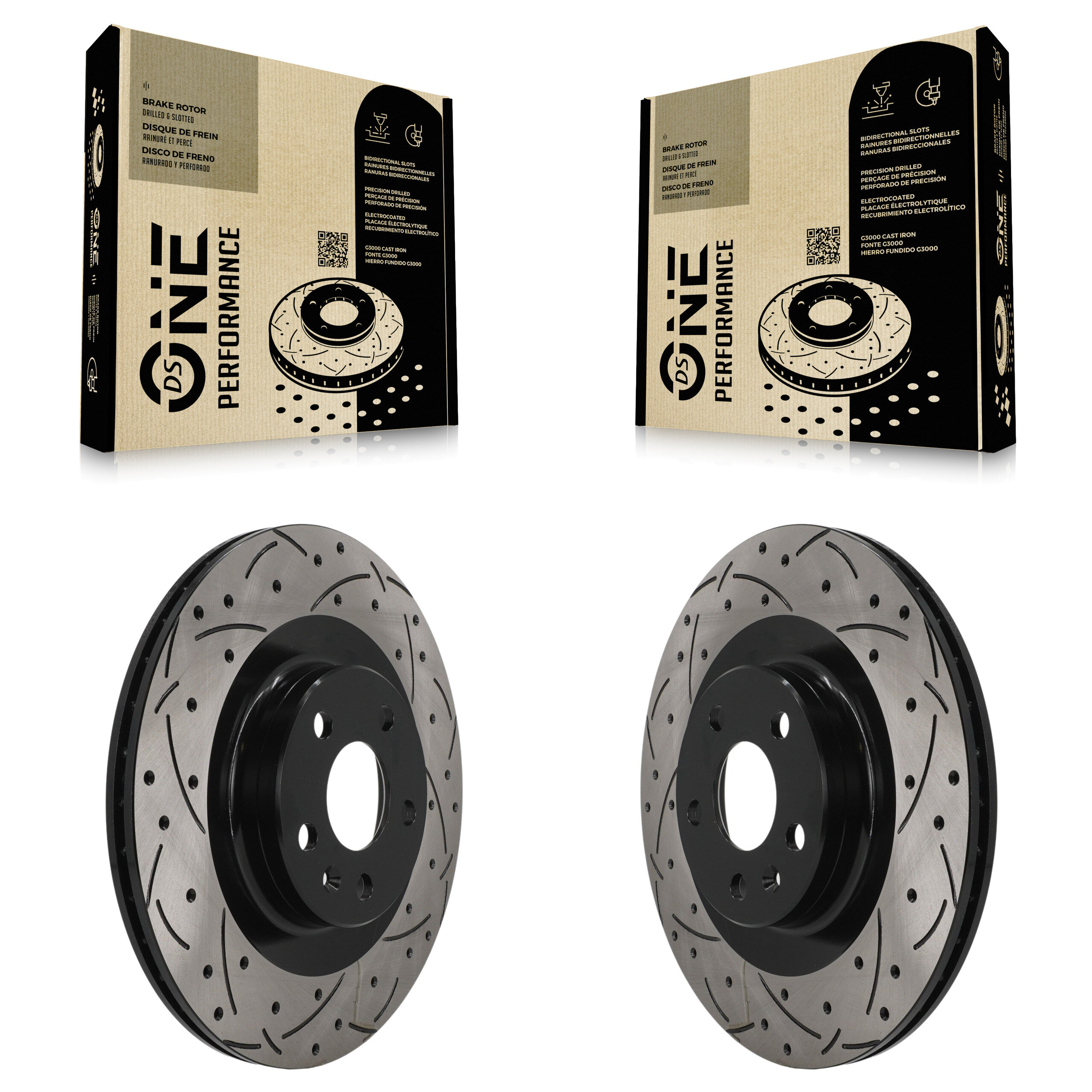 DS-One - KD-100896 - Rear Disc Brake Rotor Kits