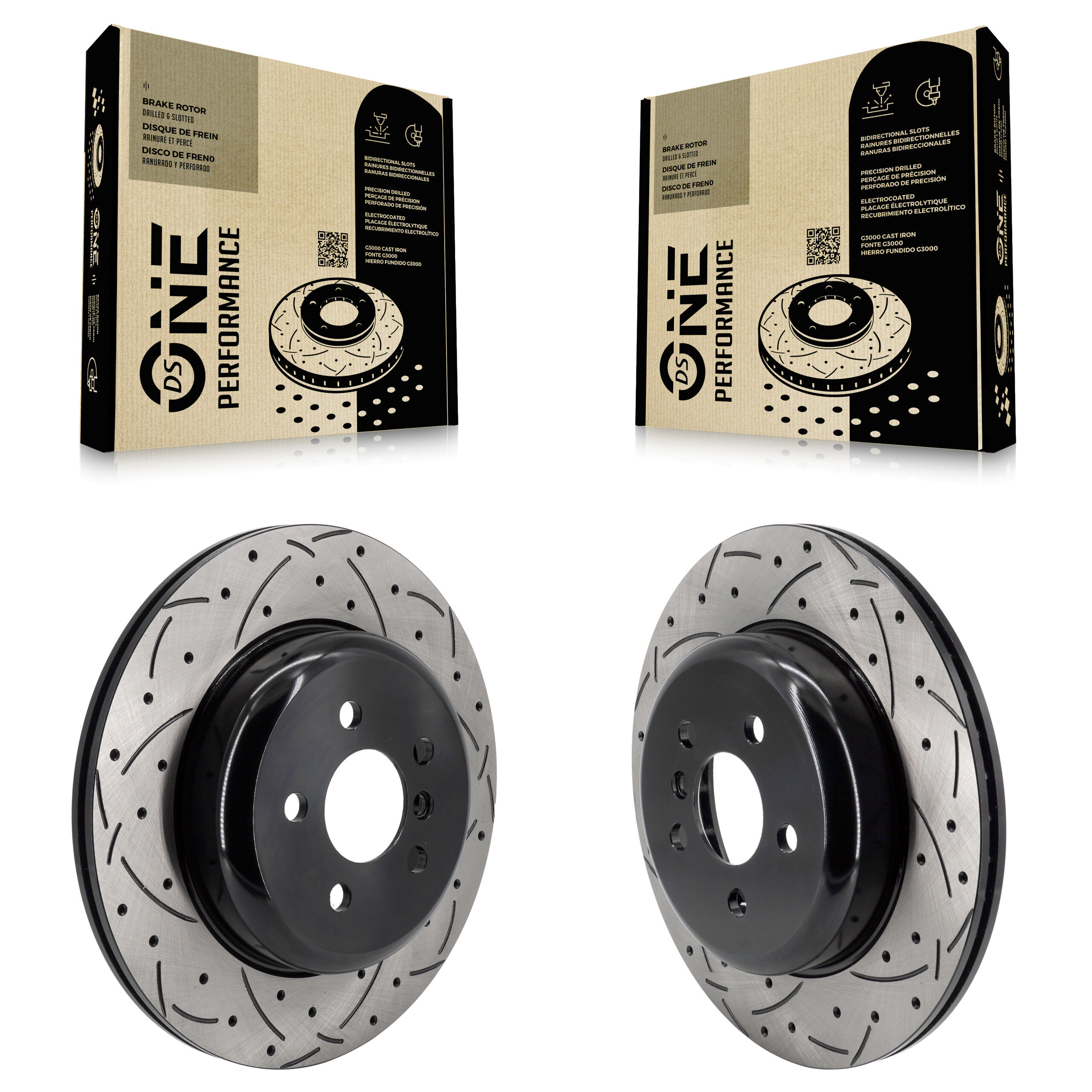 DS-One - KD-100898 - Rear Disc Brake Rotor Kits