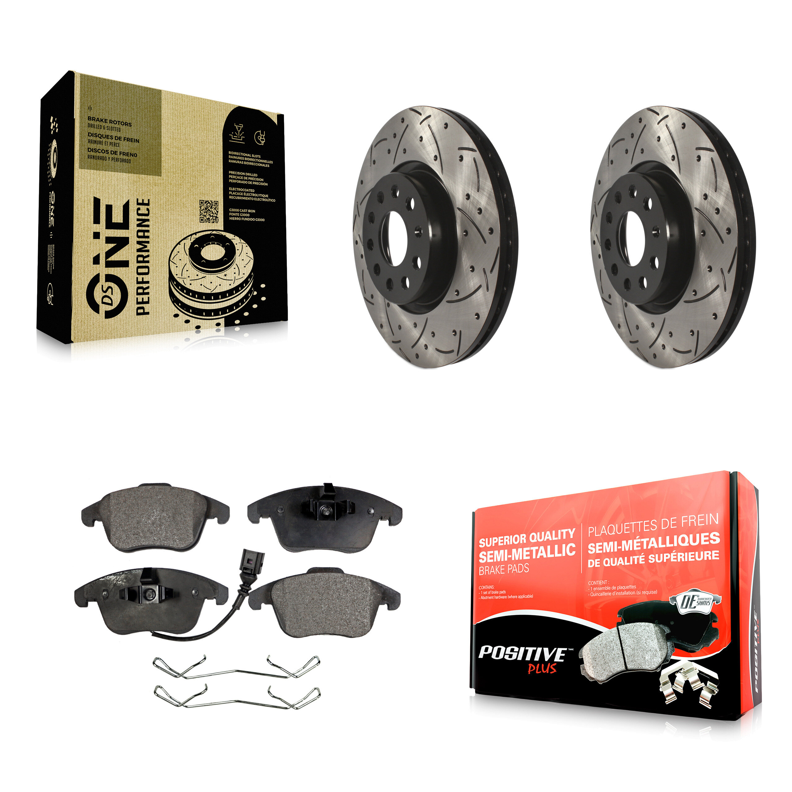 Transit Auto - KDF-100080 - Front Disc Brake Kits