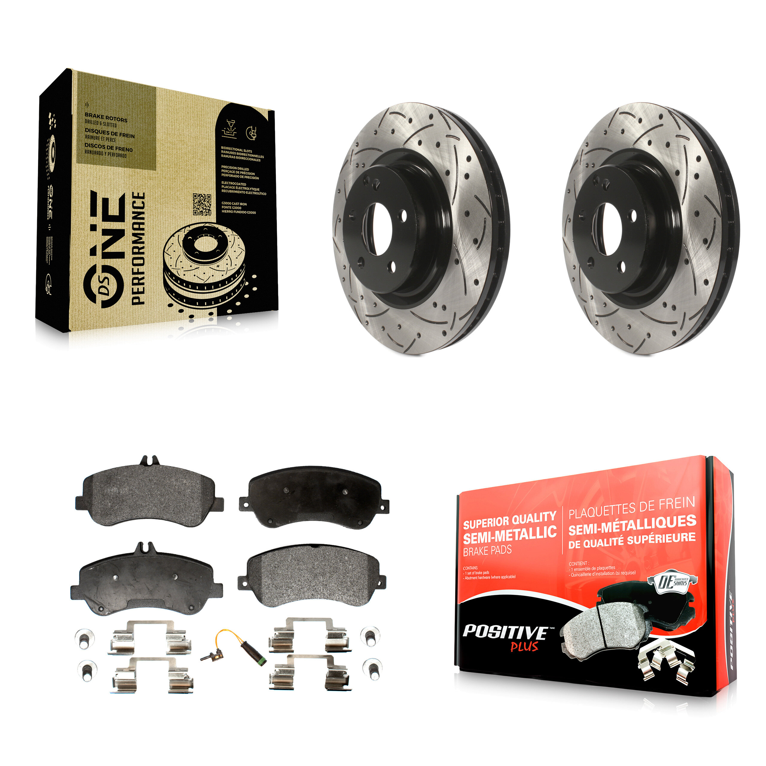 Transit Auto - KDF-100103 - Front Disc Brake Kits