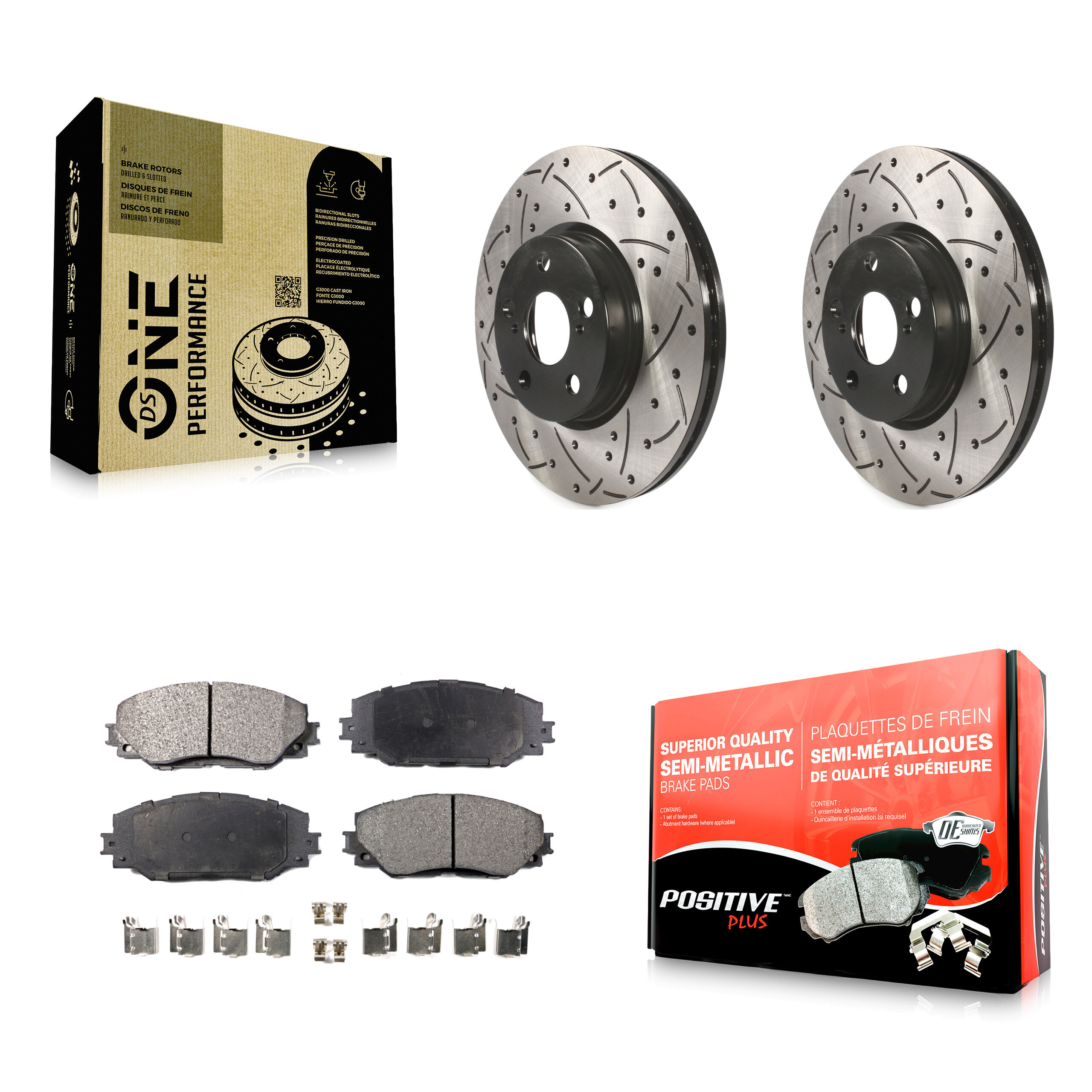 Transit Auto - KDF-100116 - Front Disc Brake Kits