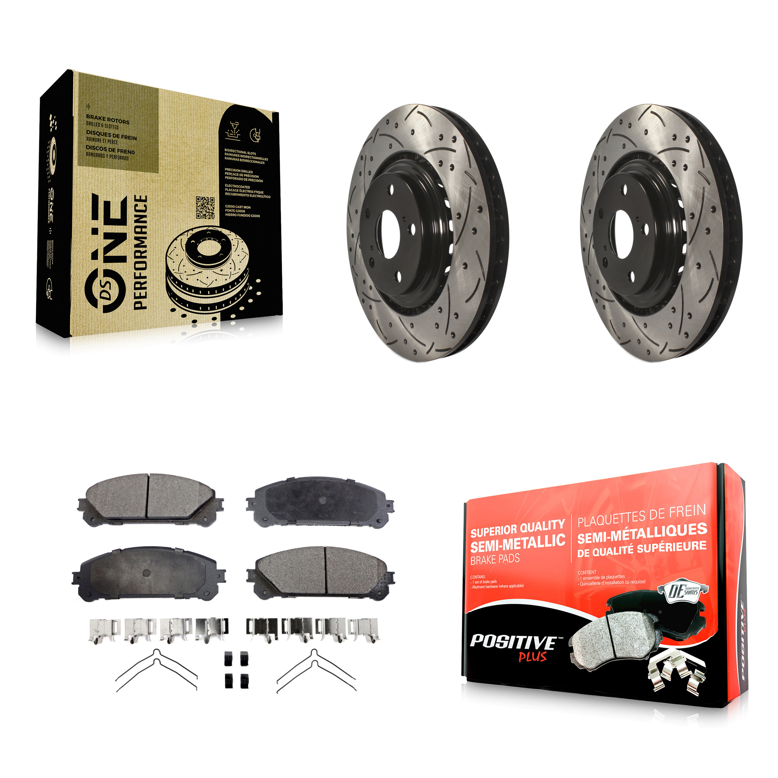 Transit Auto - KDF-100117 - Front Disc Brake Kits