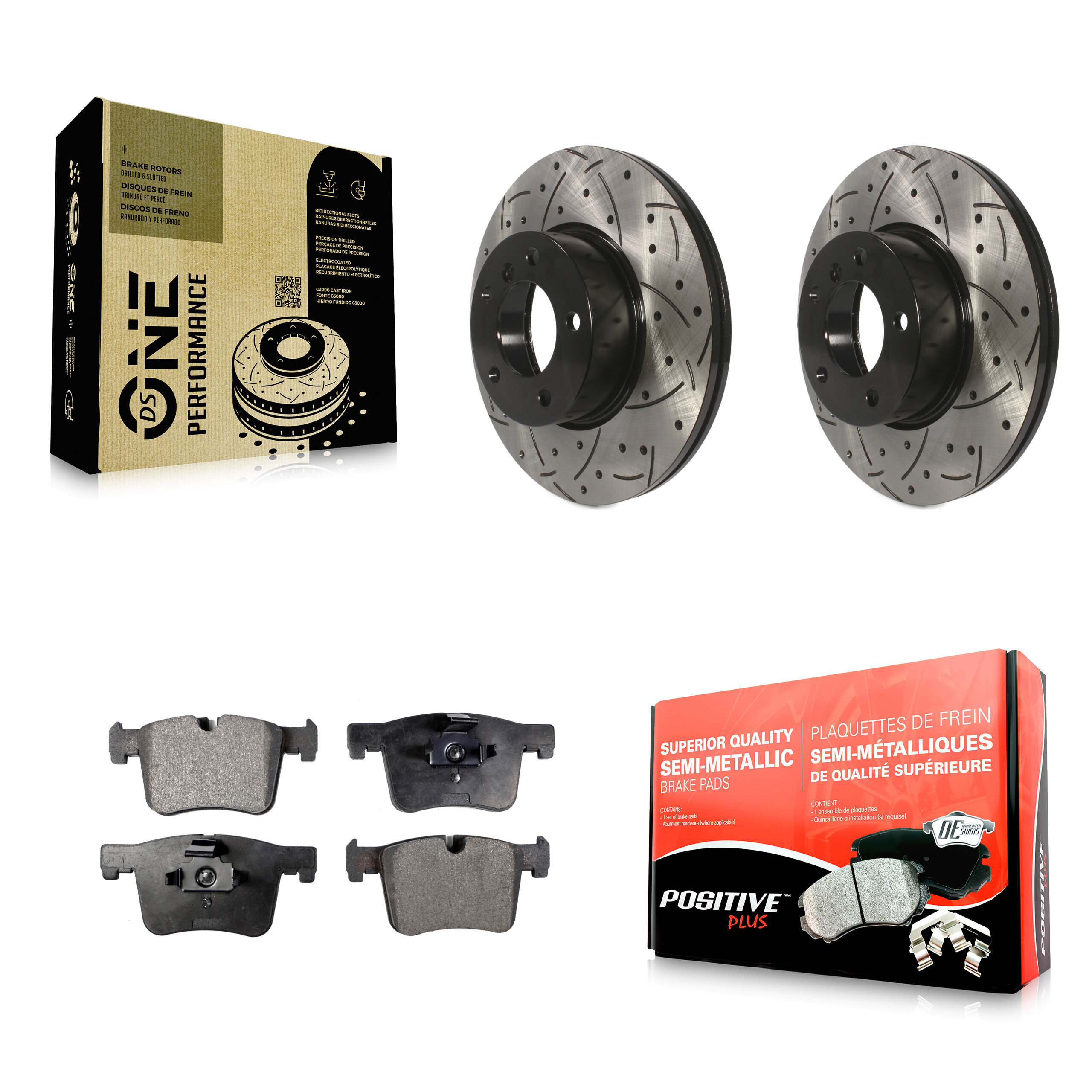 Transit Auto - KDF-100123 - Front Disc Brake Kits
