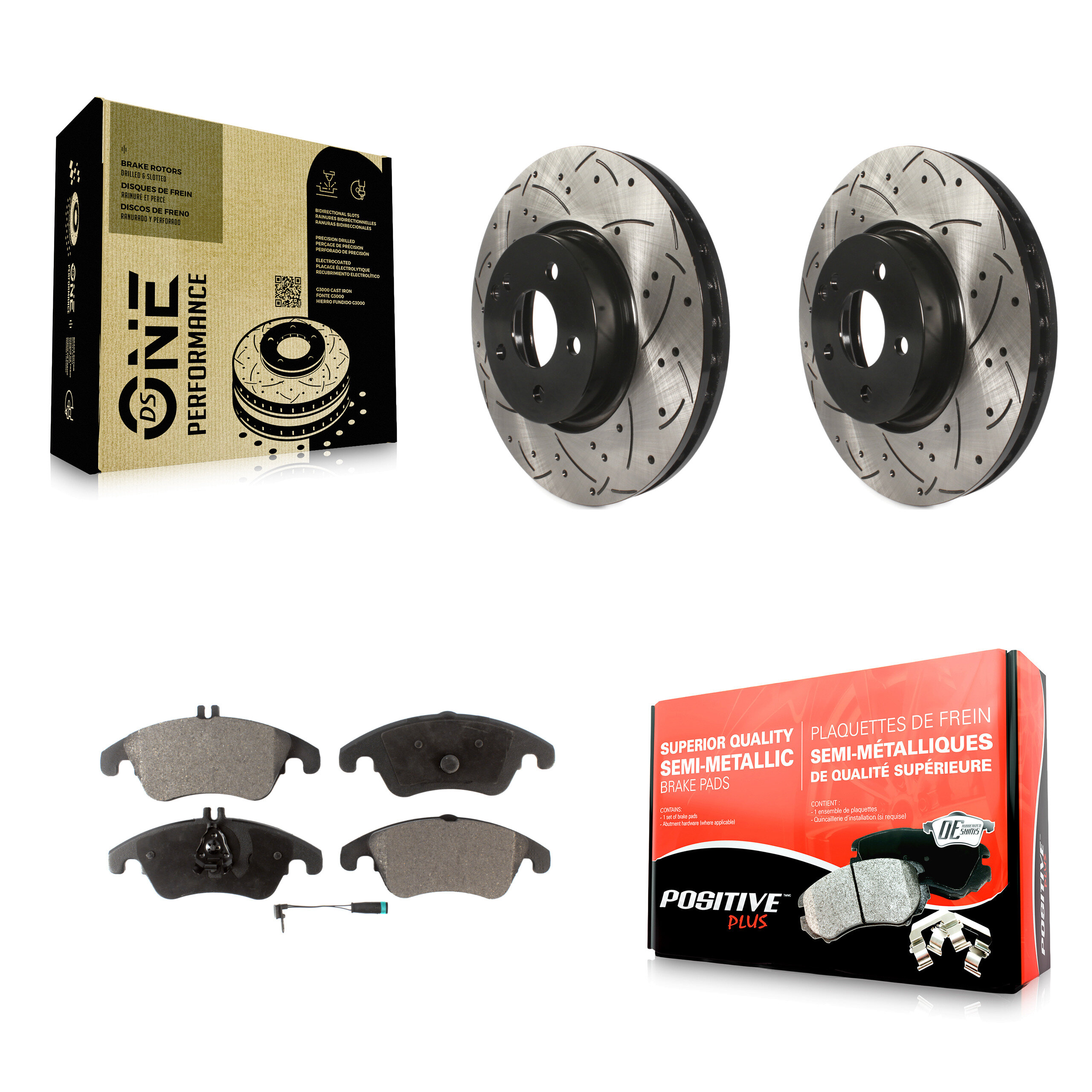 Transit Auto - KDF-100138 - Front Disc Brake Kits