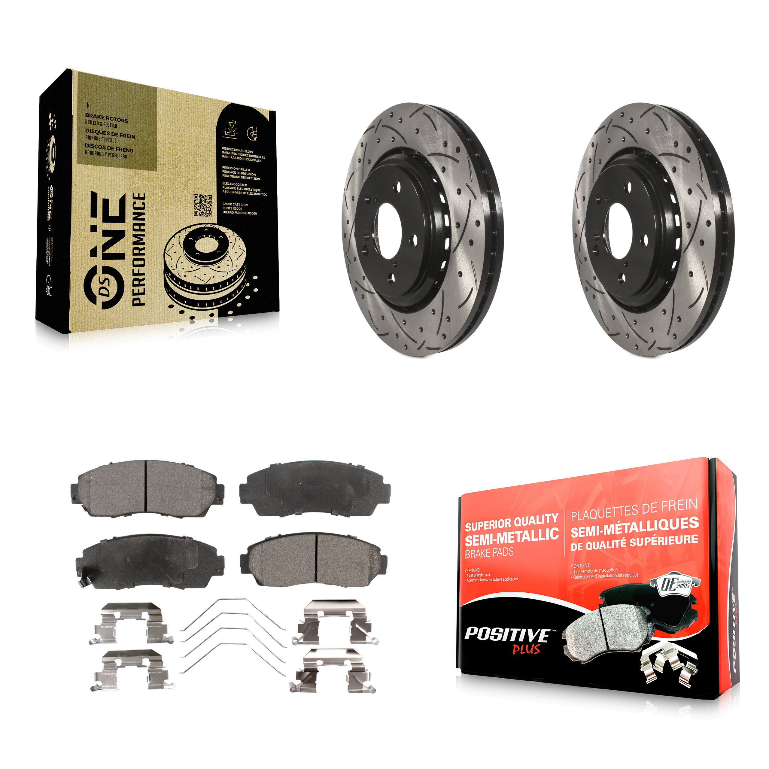 Transit Auto - KDF-100164 - Front Disc Brake Kits