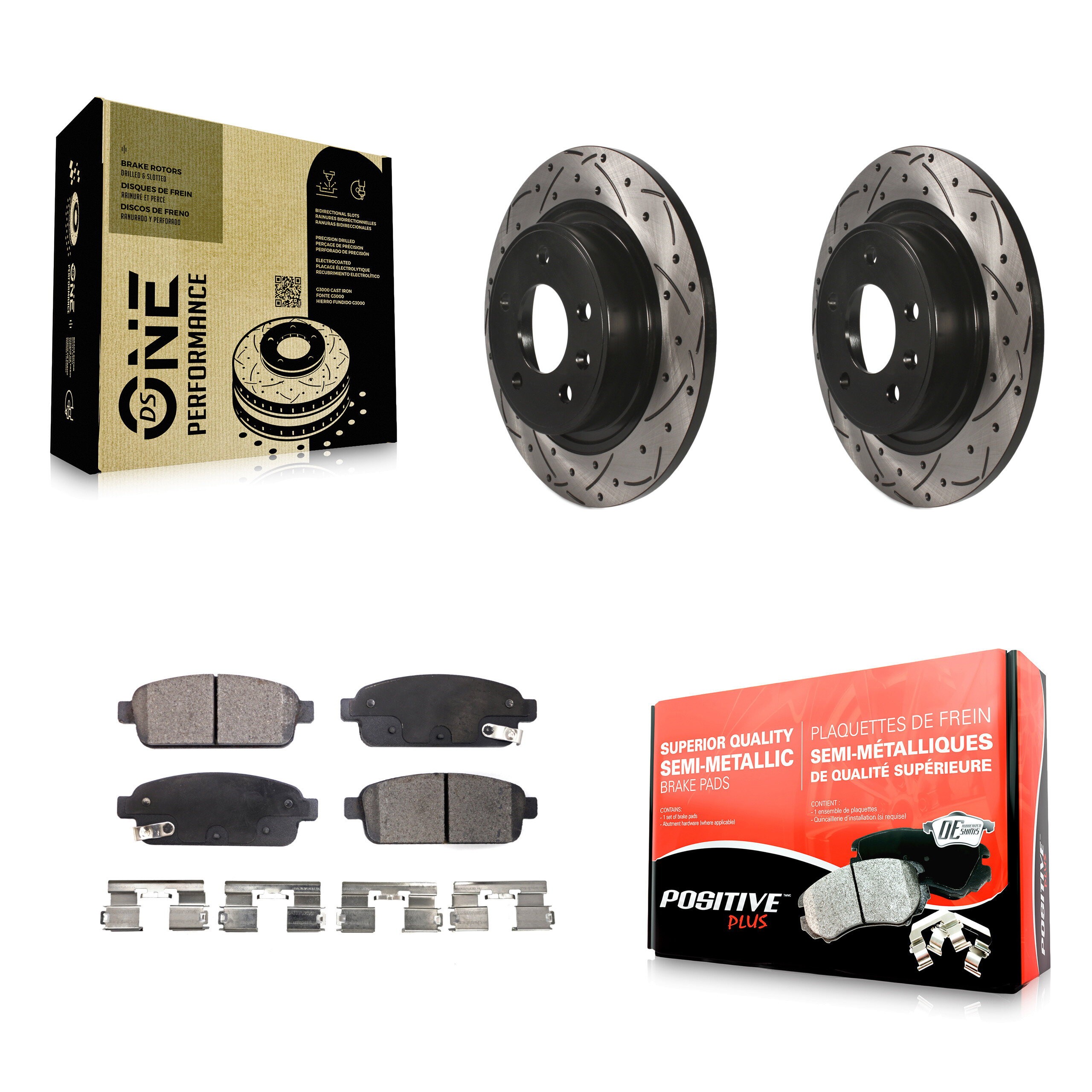 Transit Auto - KDF-100430 - Rear Disc Brake Kits