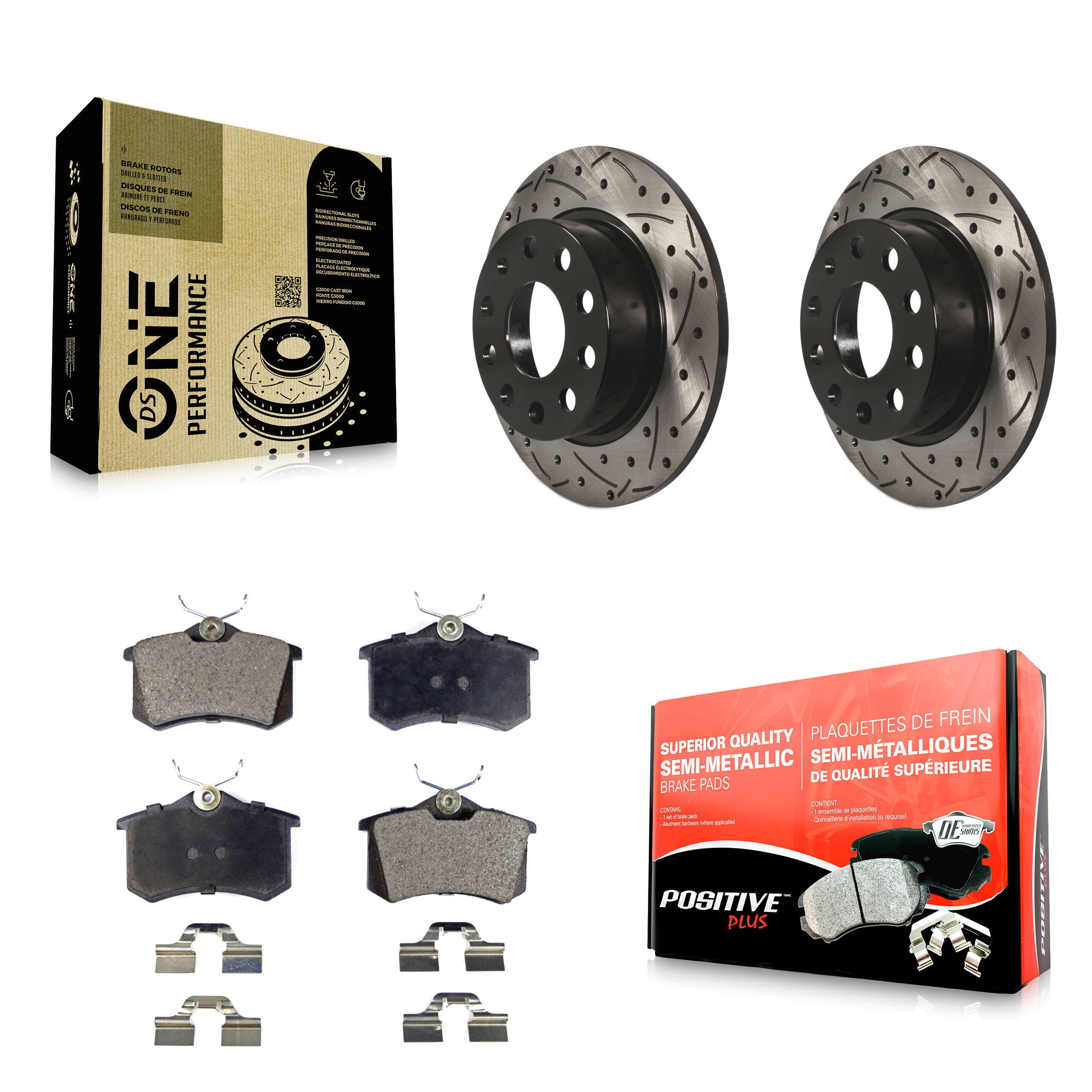 Transit Auto - KDF-100515 - Rear Disc Brake Kits