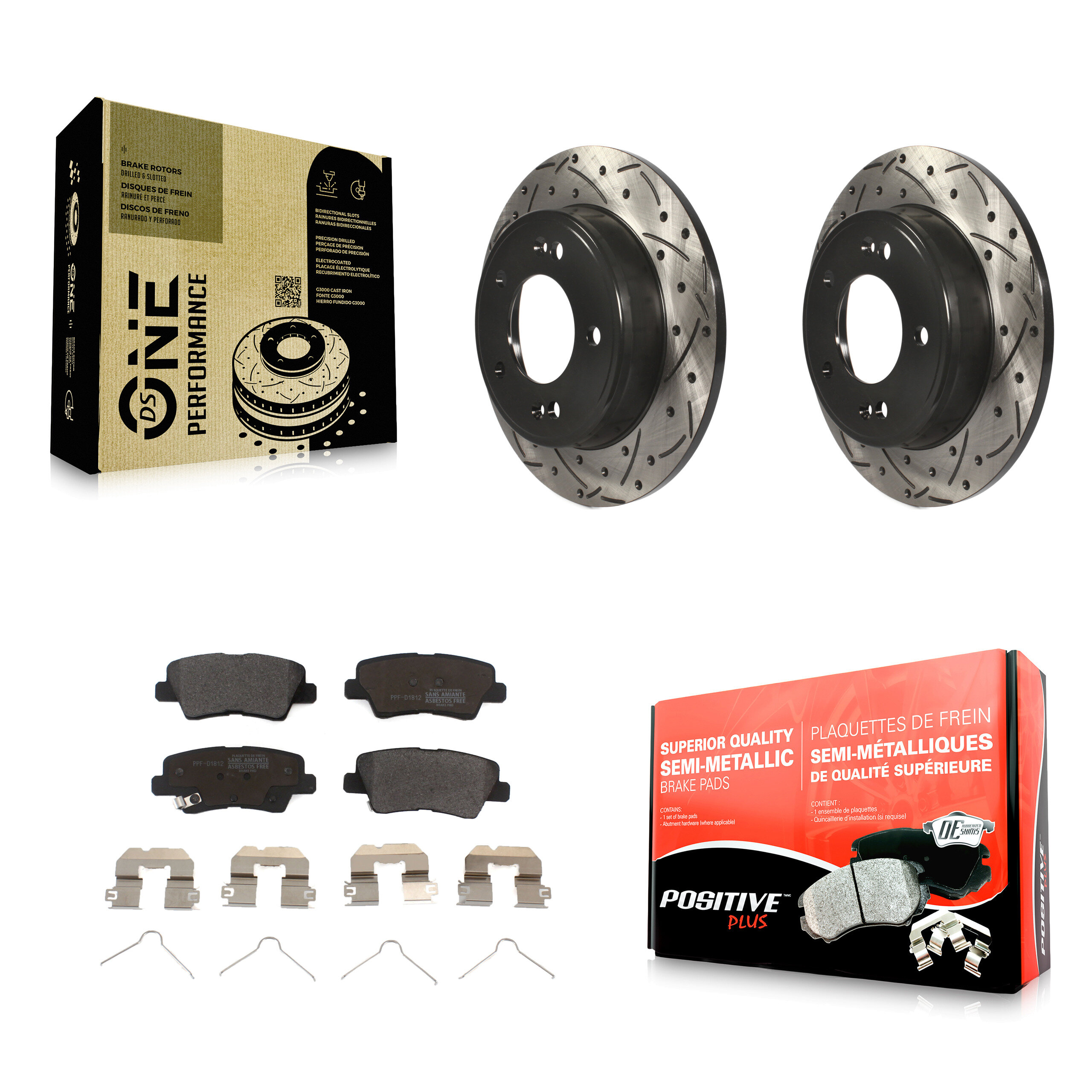 Transit Auto - KDF-100524 - Rear Disc Brake Kits