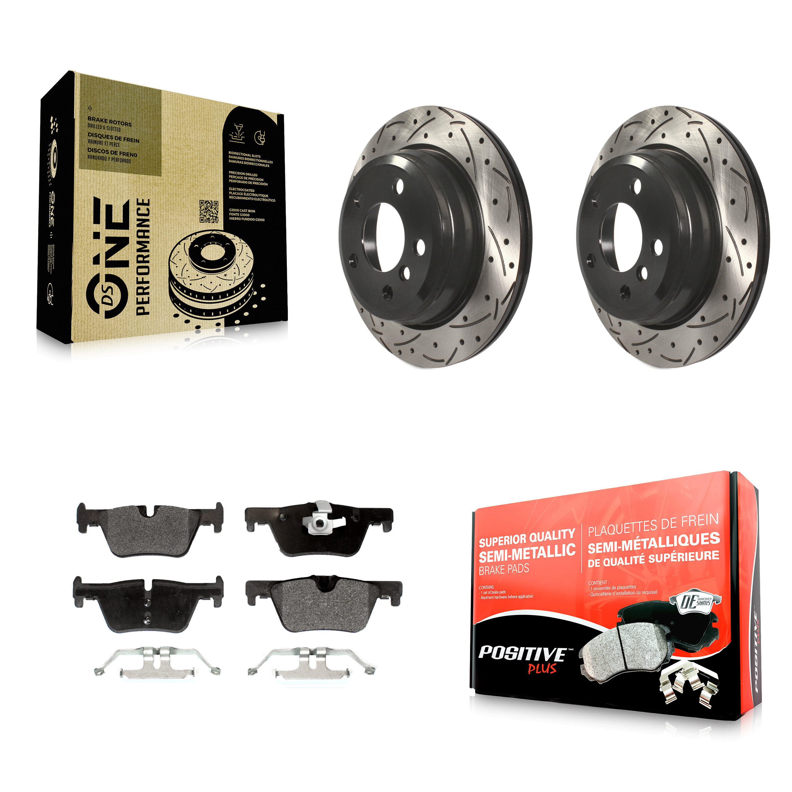 Transit Auto - KDF-100537 - Rear Disc Brake Kits