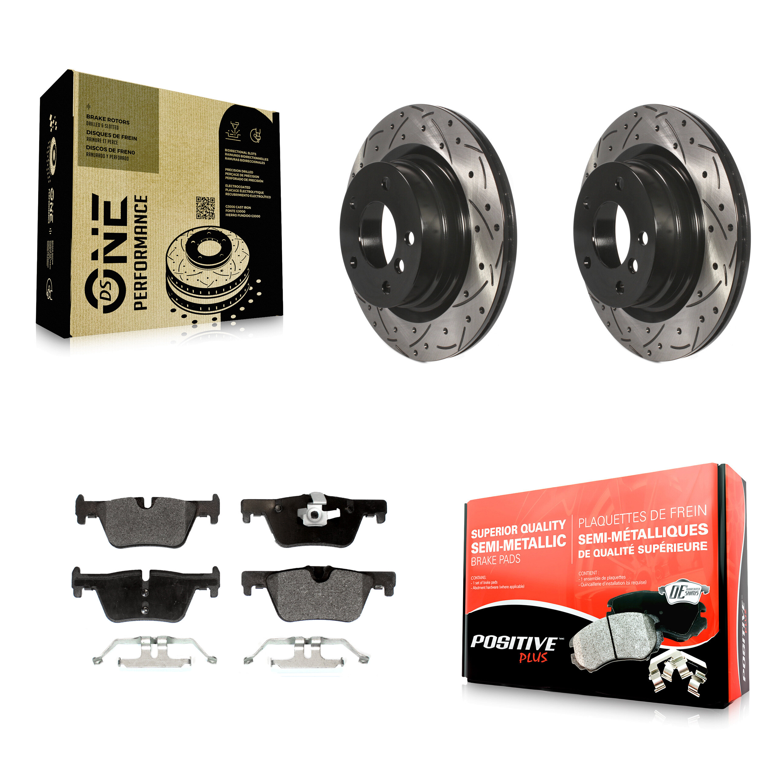 Transit Auto - KDF-100544 - Rear Disc Brake Kits