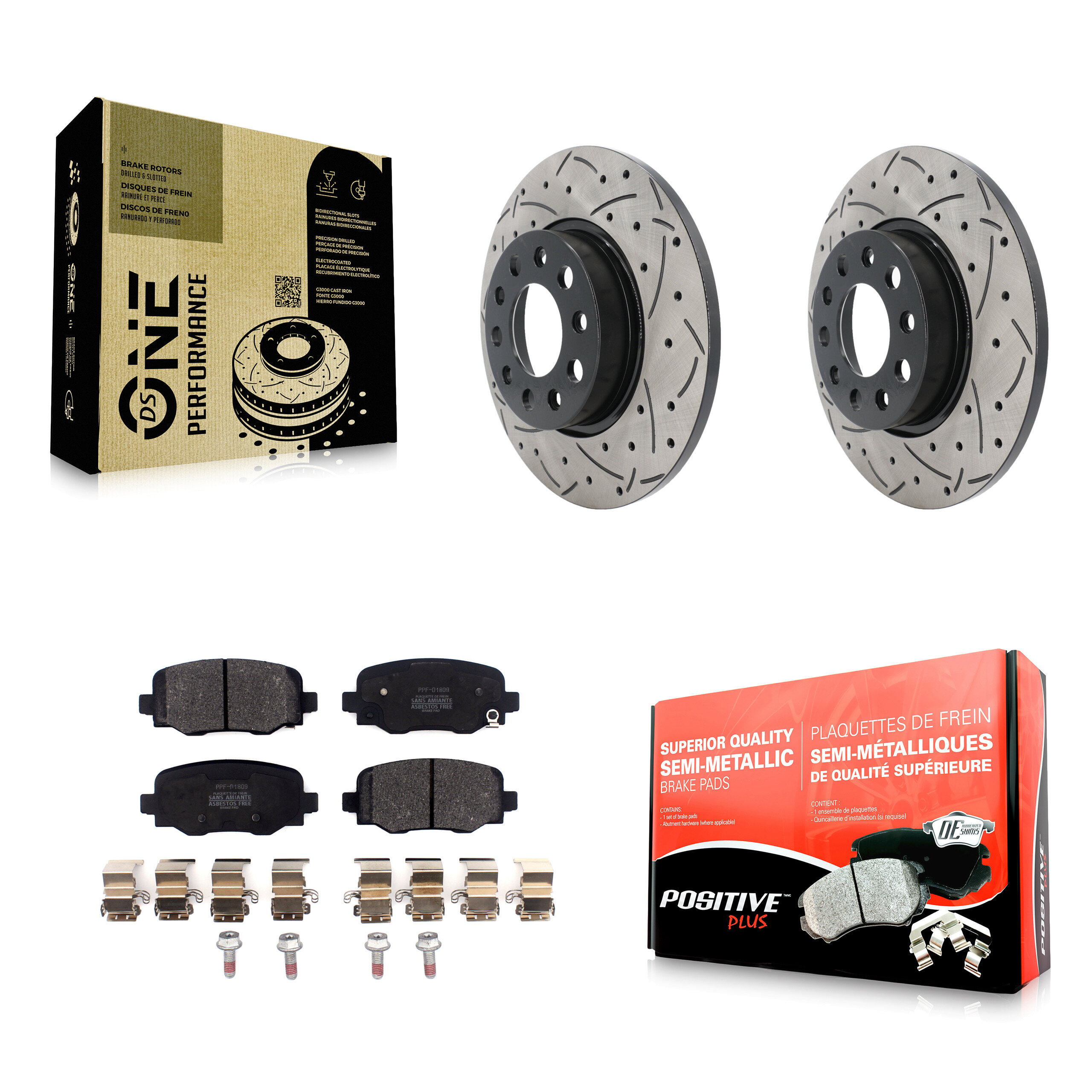 Transit Auto - KDF-100563 - Rear Disc Brake Kits