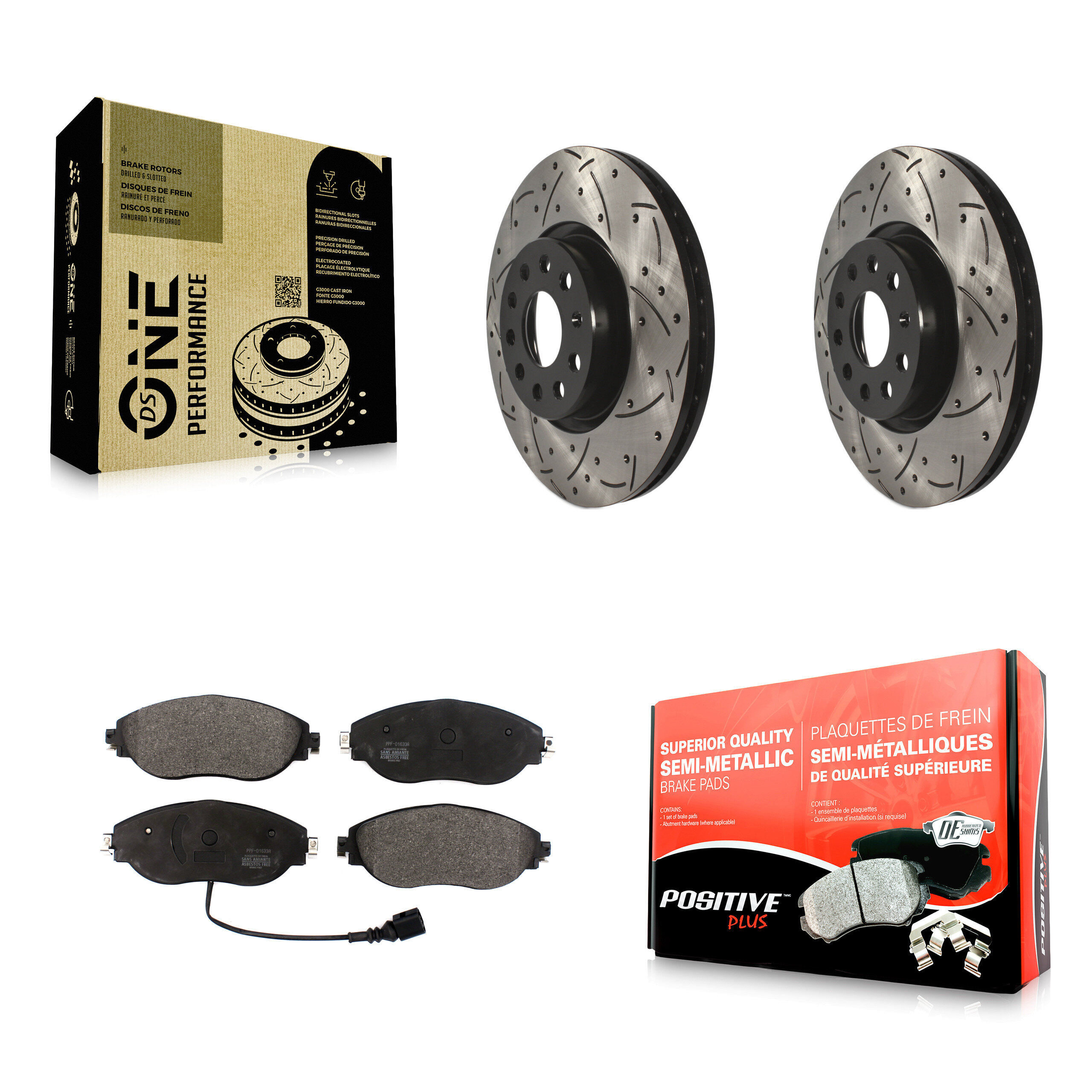 Transit Auto - KDF-100596 - Front Disc Brake Kits