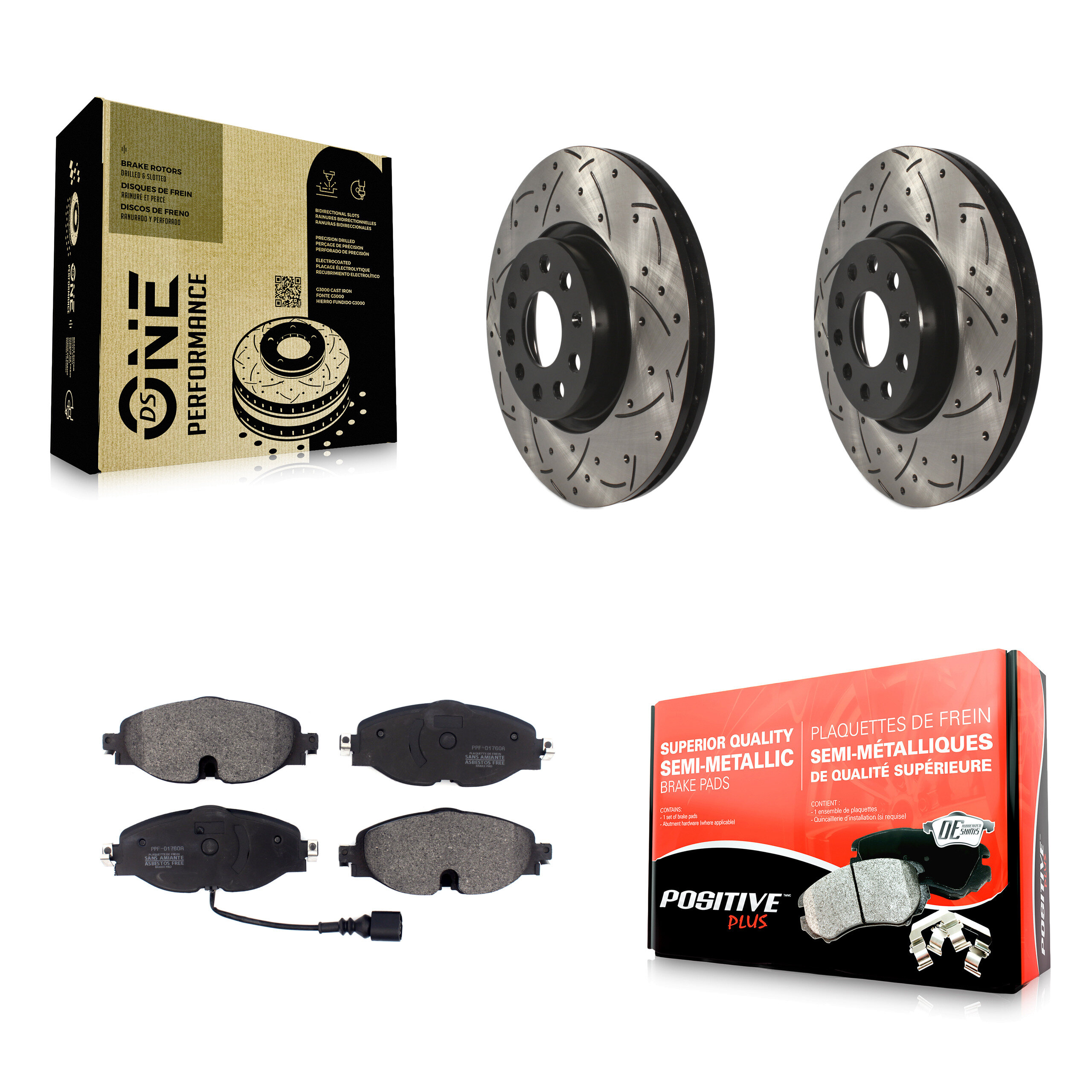 Transit Auto - KDF-100597 - Front Disc Brake Kits