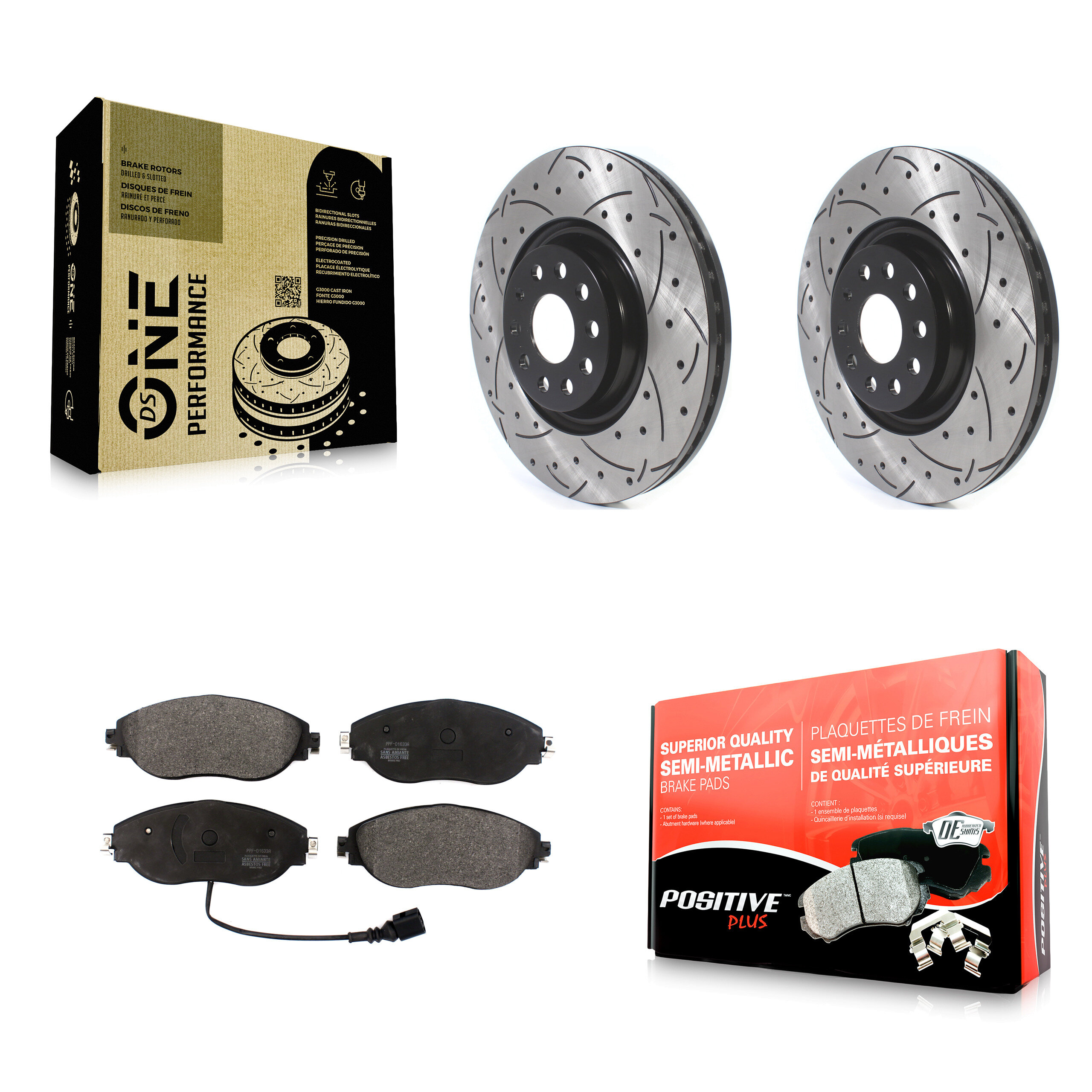 Transit Auto - KDF-100626 - Front Disc Brake Kits
